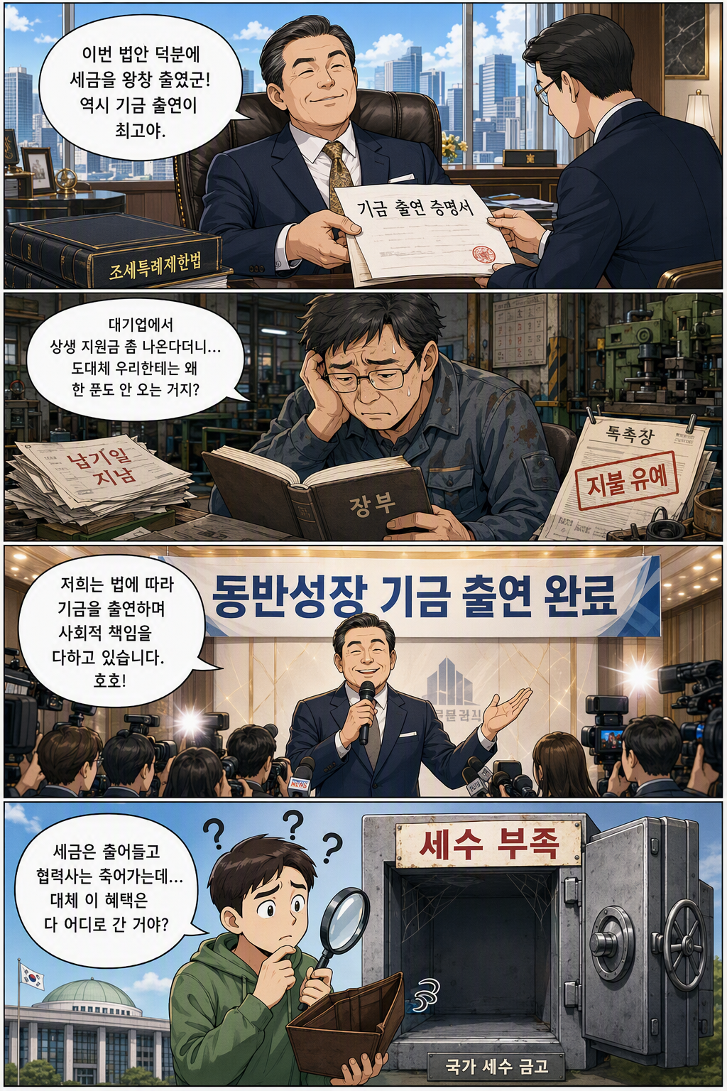 조세특례제한법 일부개정법률안 웹툰 1