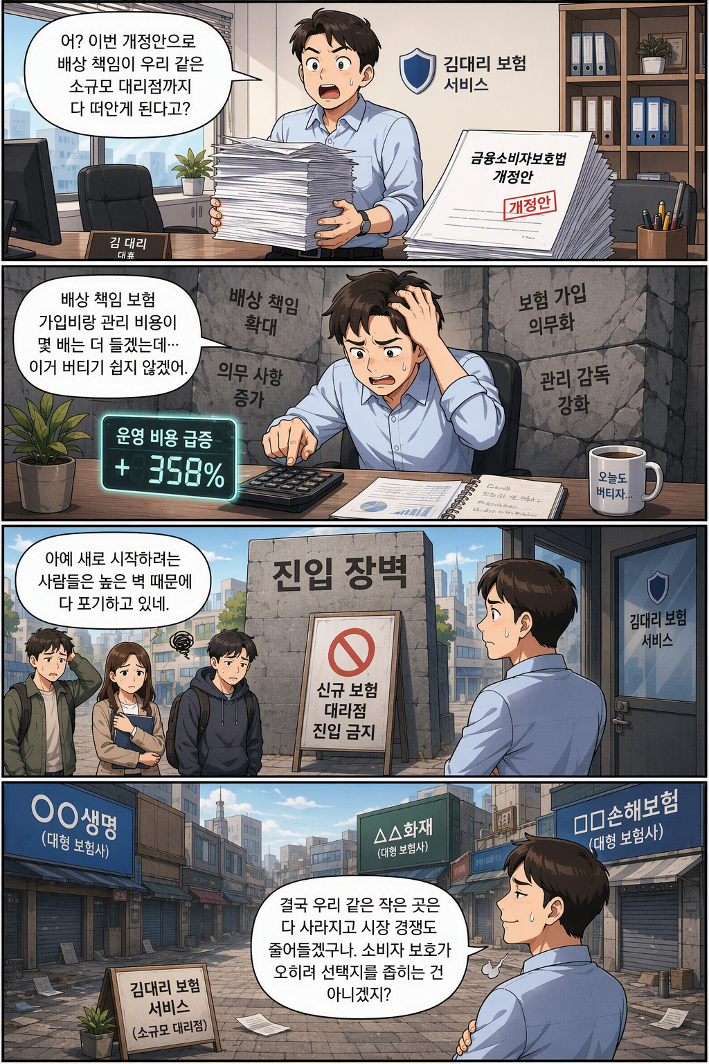 금융소비자 보호에 관한 법률 일부개정법률안 웹툰 1