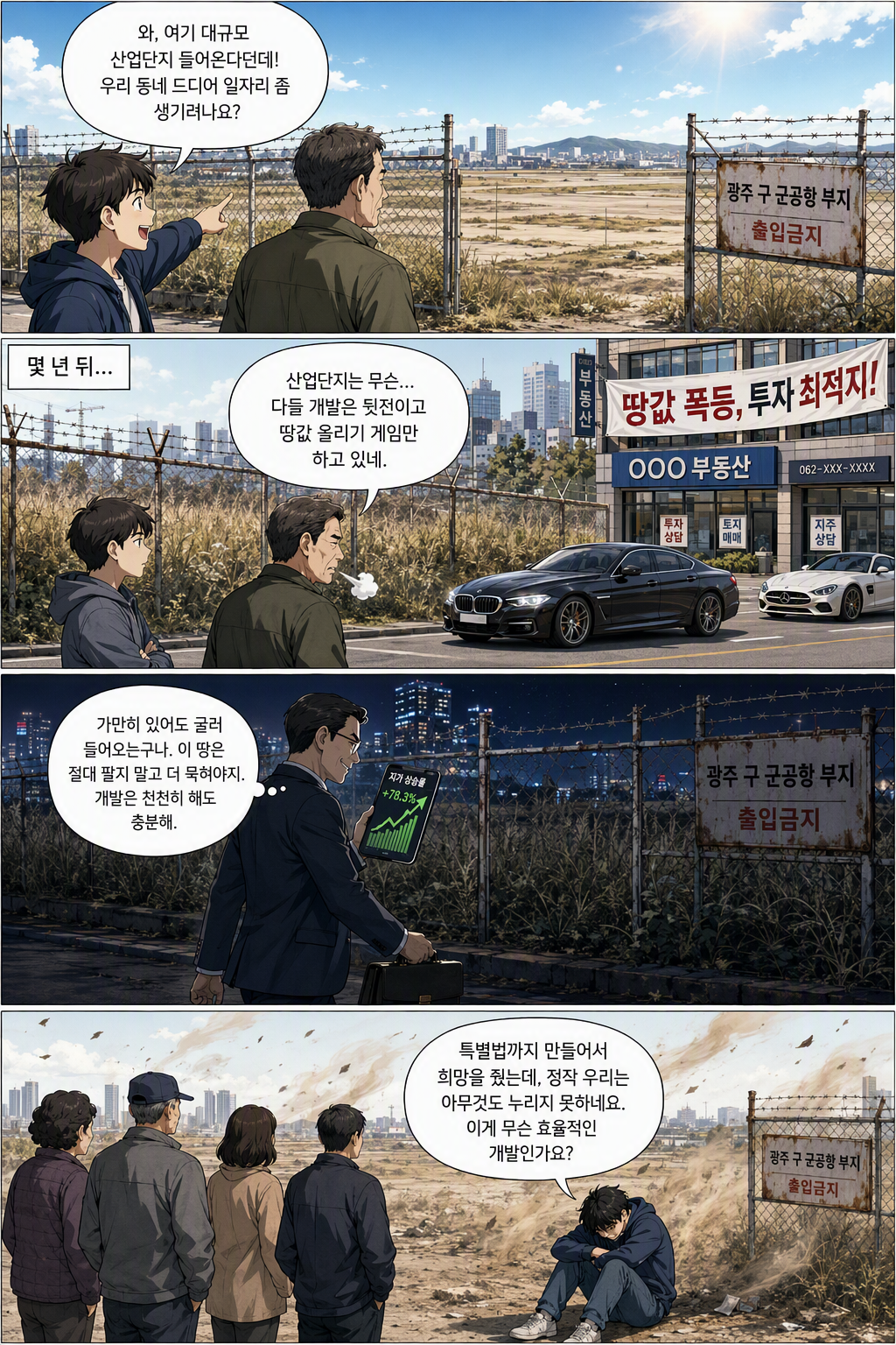 광주 군 공항 이전 및 종전부지 개발 등에 관한 특별법 일부개정법률안 웹툰 1