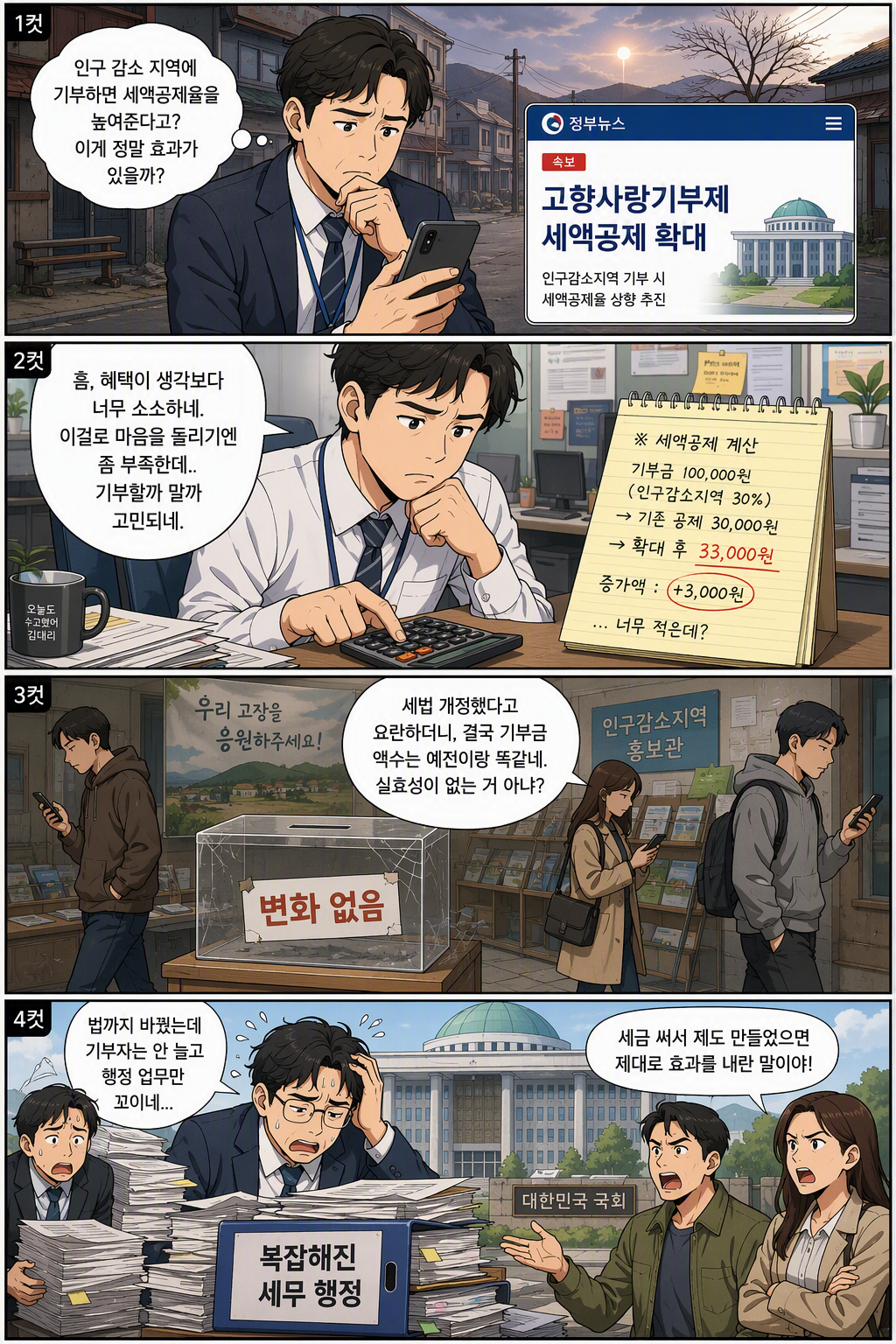 조세특례제한법 일부개정법률안 웹툰 1