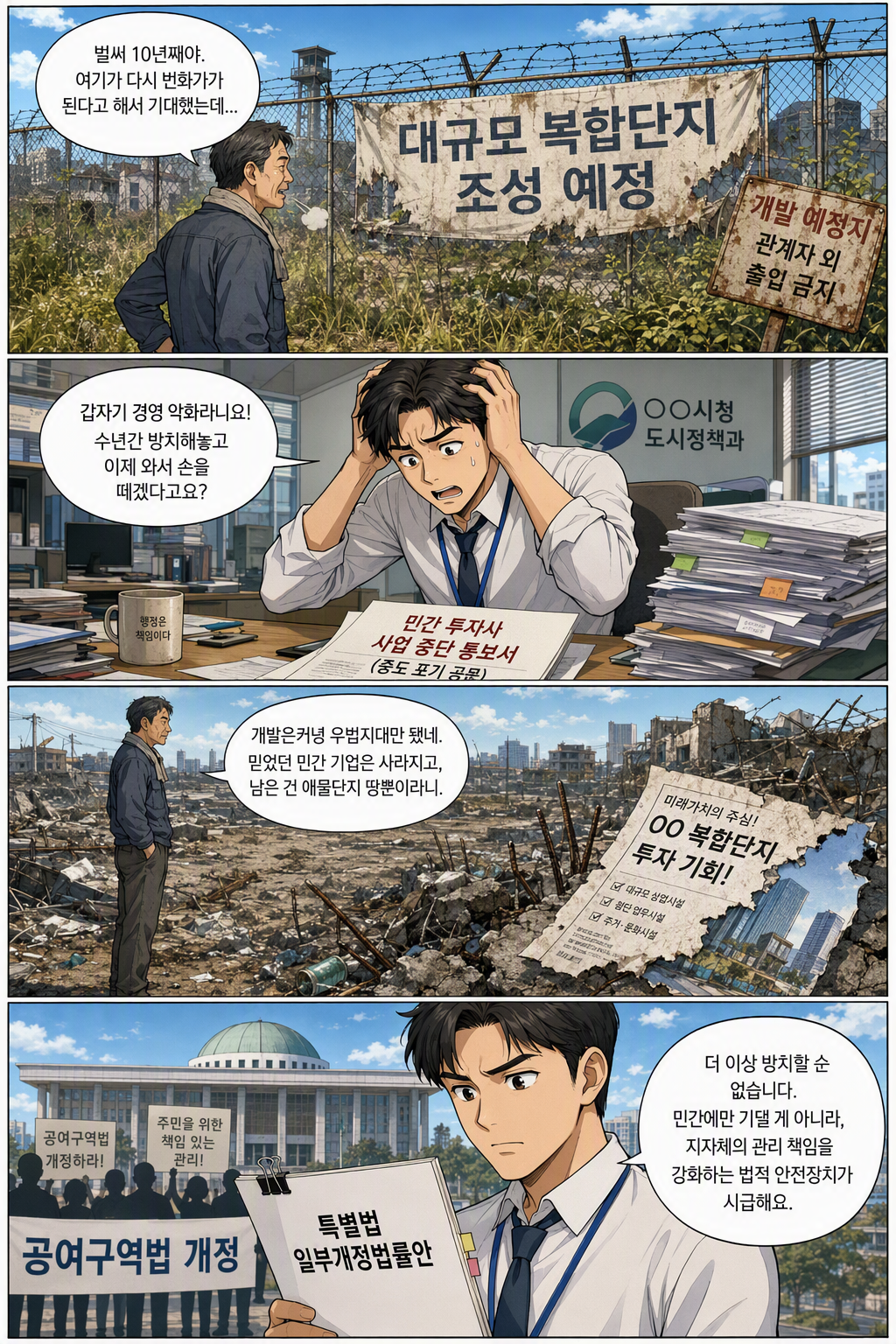 주한미군 공여구역주변지역 등 지원 특별법 일부개정법률안 웹툰 1