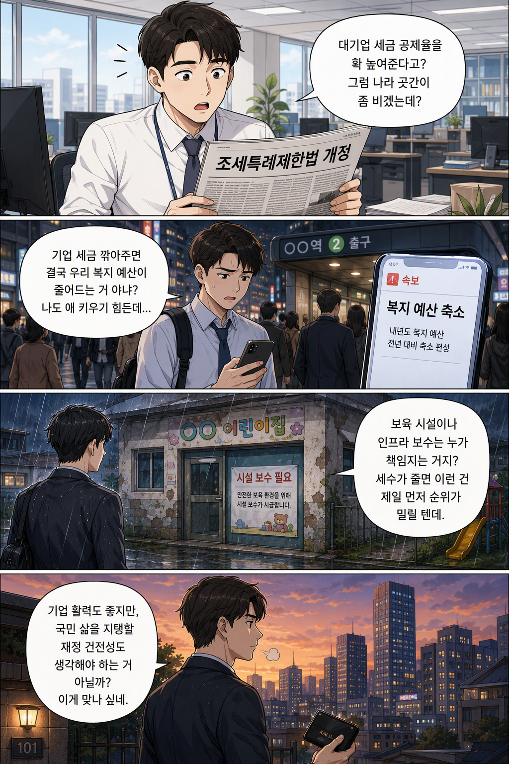 조세특례제한법 일부개정법률안 웹툰 1