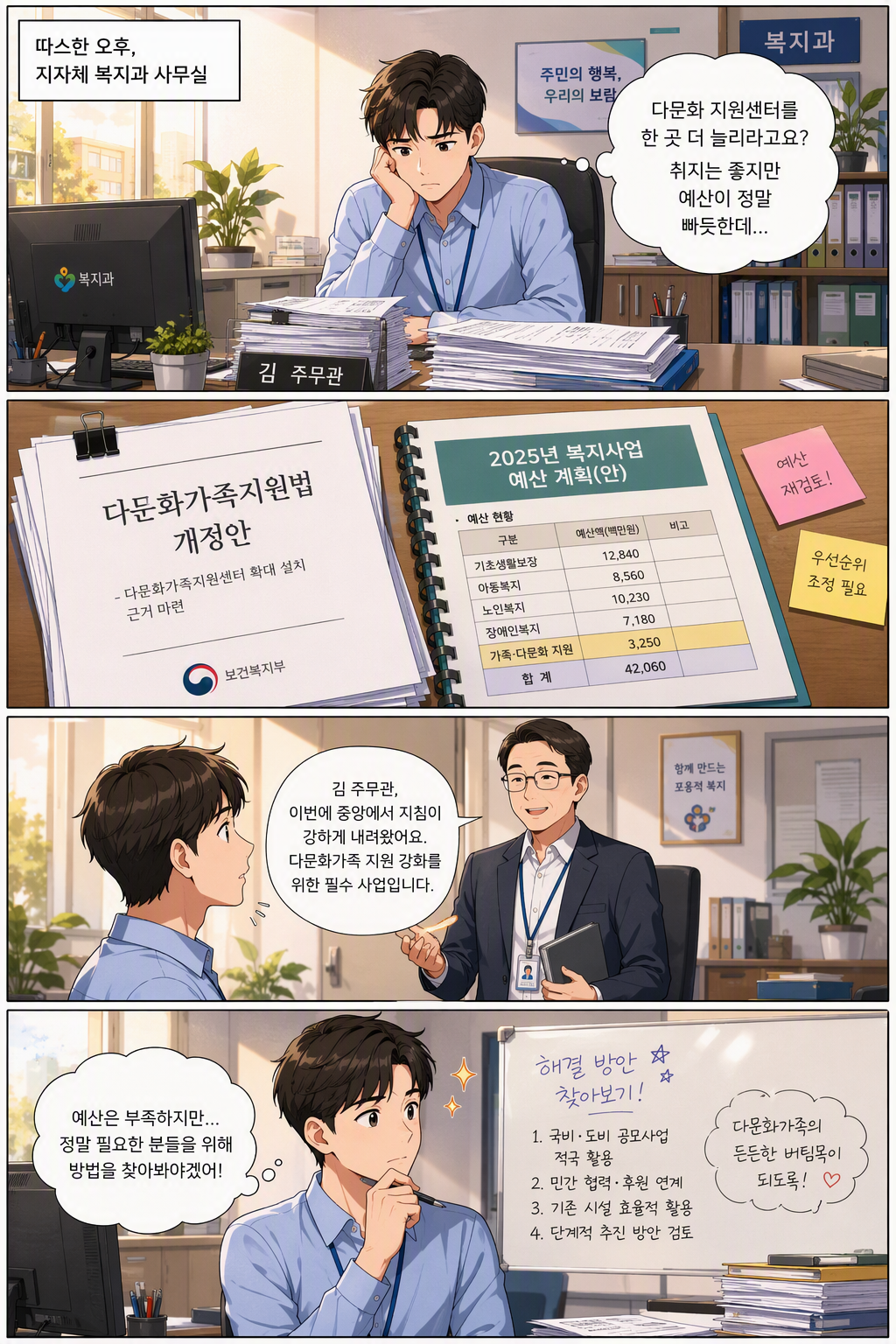 다문화가족지원법 일부개정법률안 웹툰 1