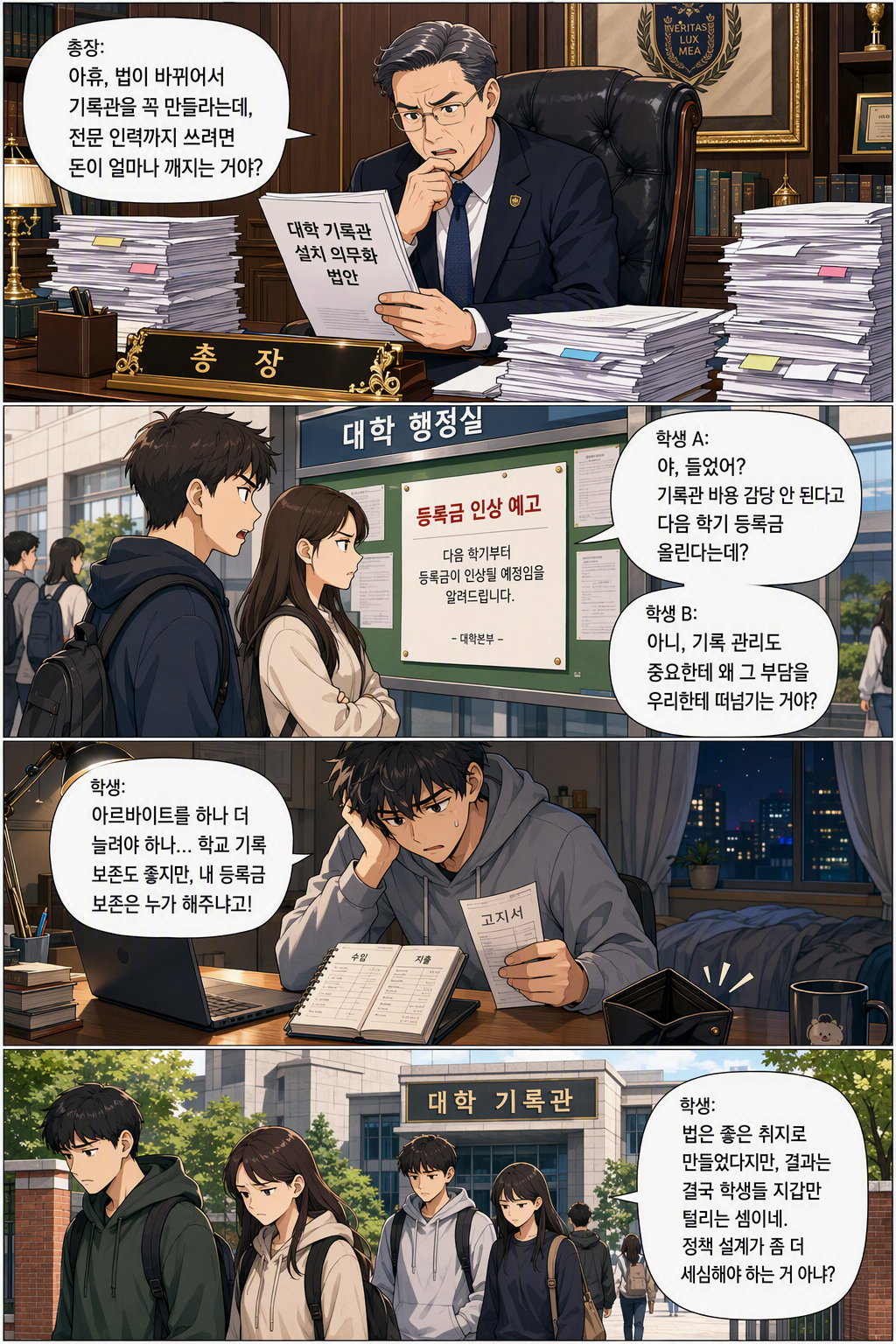 고등교육법 일부개정법률안 웹툰 1