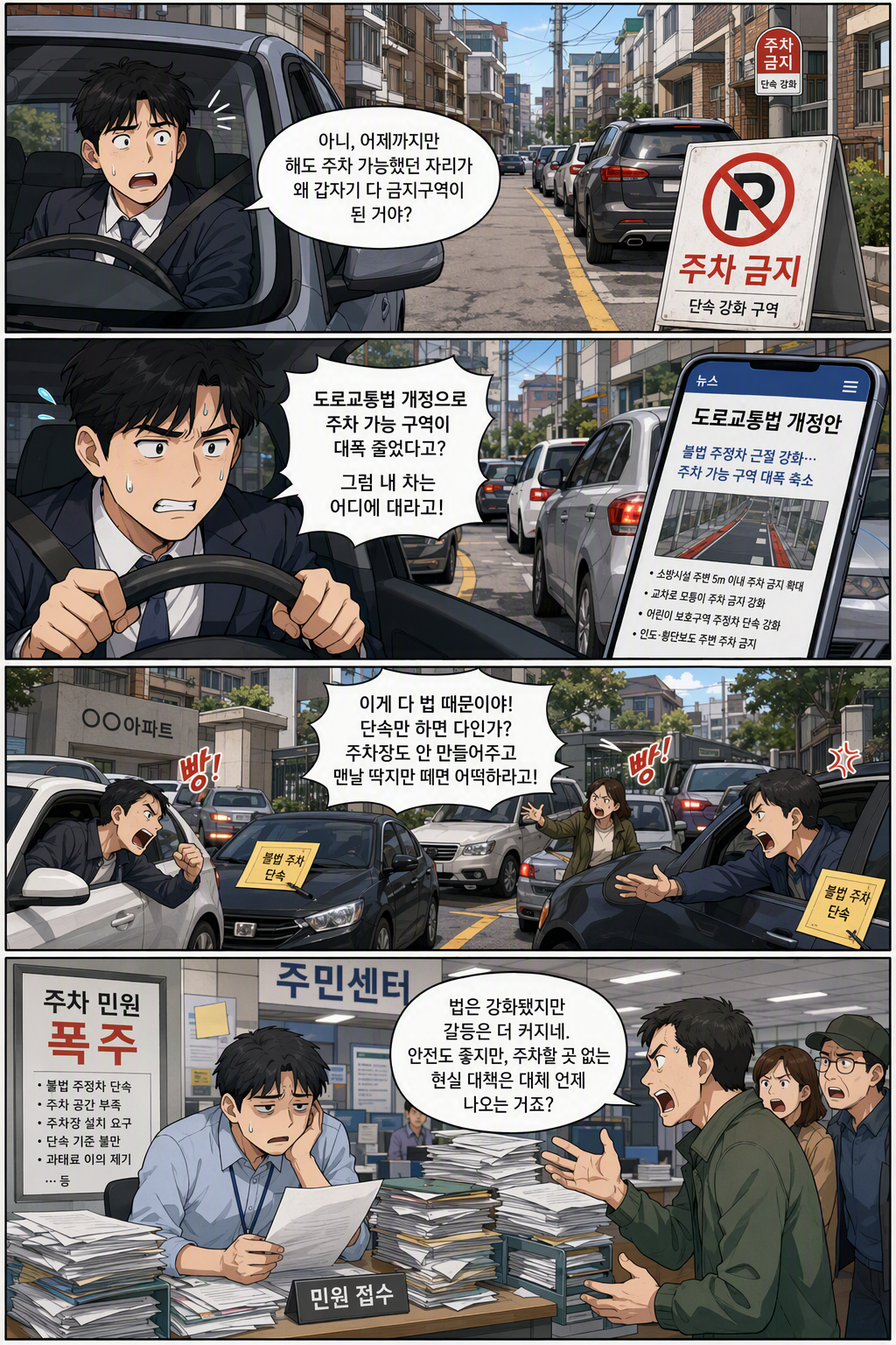 도로교통법 일부개정법률안 웹툰 1