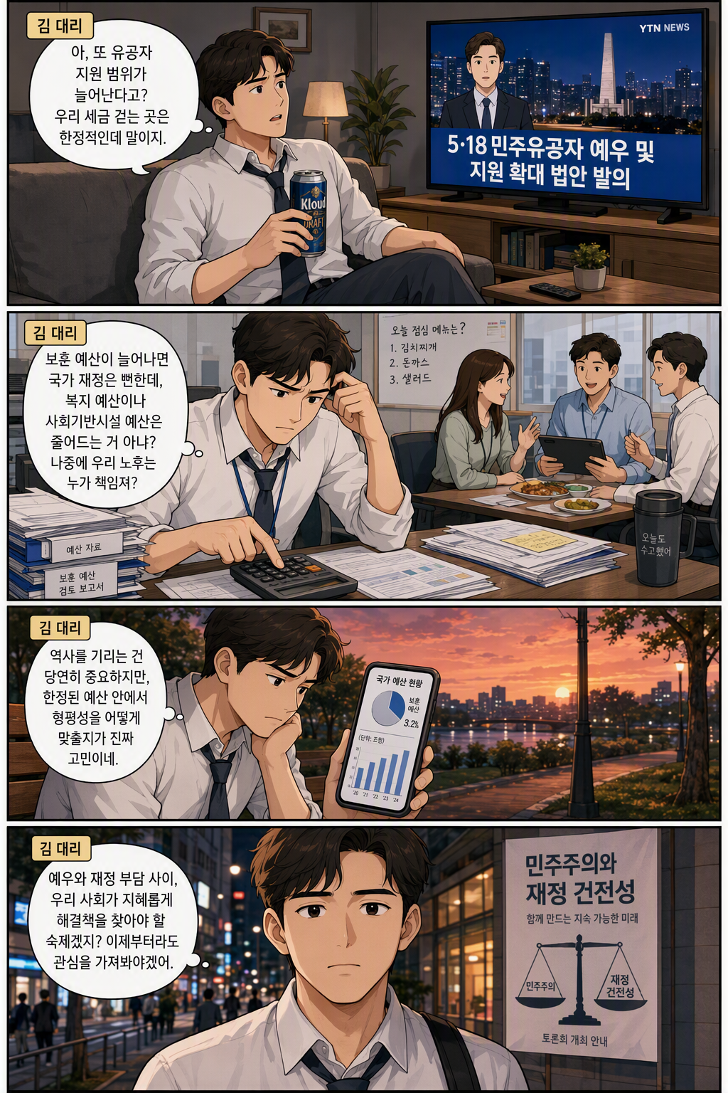 5·18민주유공자예우 및 단체설립에 관한 법률 일부개정법률안 웹툰 1