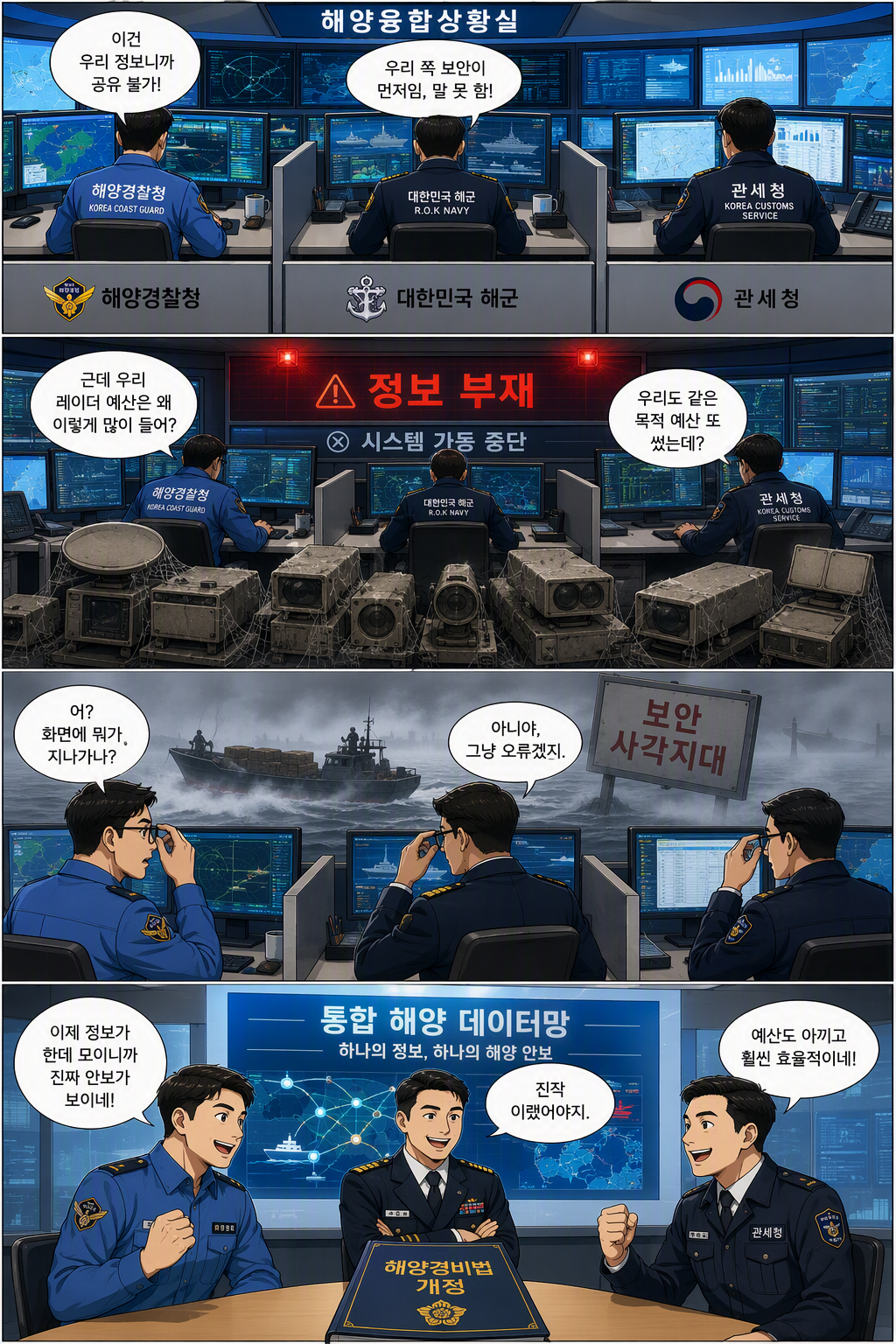 해양경비법 일부개정법률안 웹툰 1