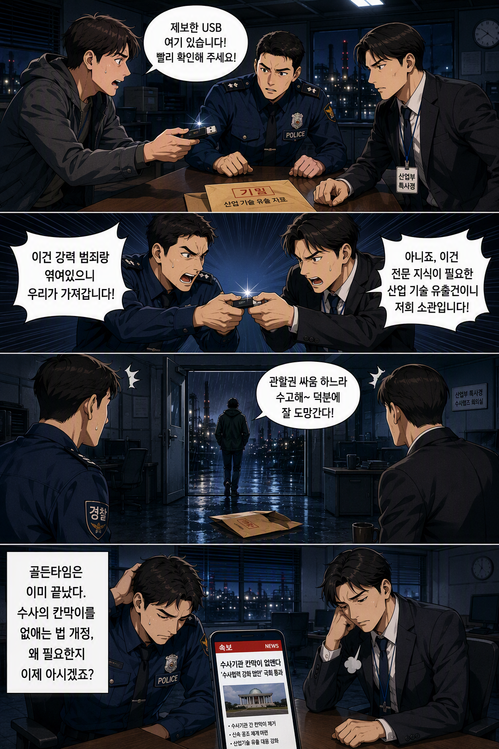 사법경찰관리의 직무를 수행할 자와 그 직무범위에 관한 법률 일부개정법률안 웹툰 1
