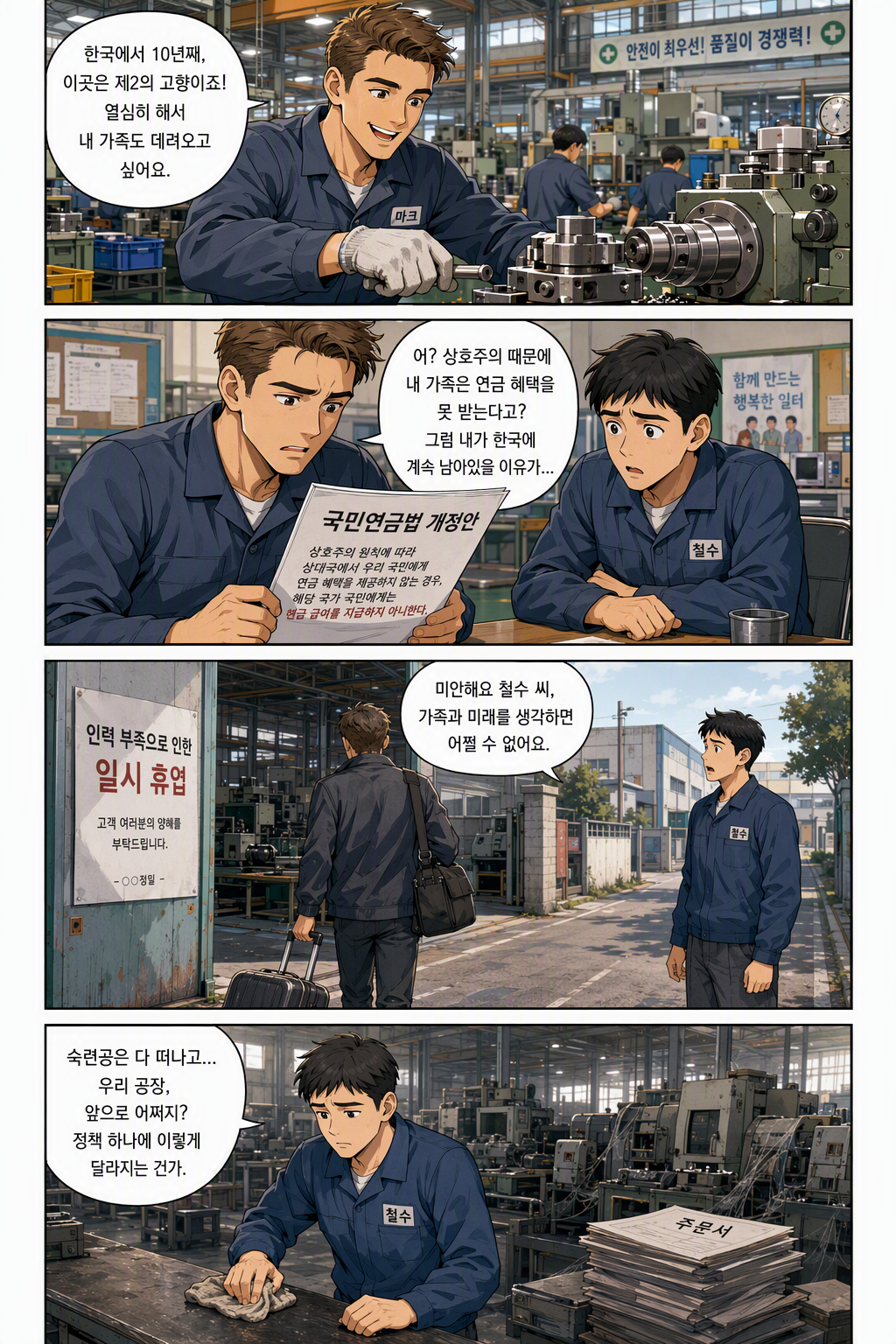 국민연금법 일부개정법률안 웹툰 1
