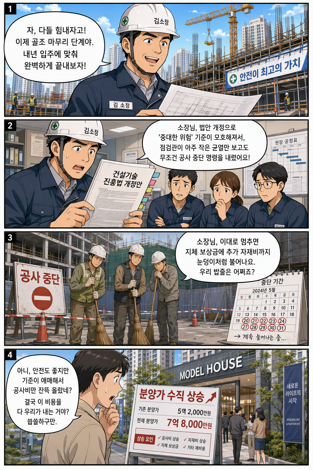 건설기술 진흥법 일부개정법률안 웹툰 1