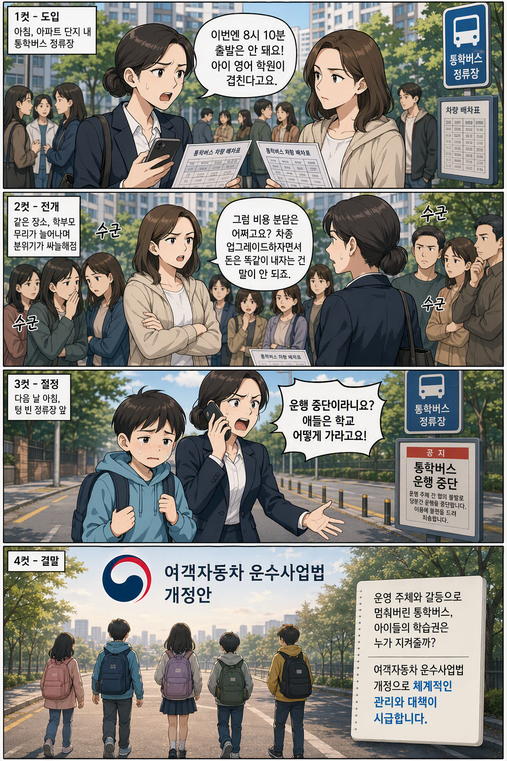 여객자동차 운수사업법 일부개정법률안 웹툰 1