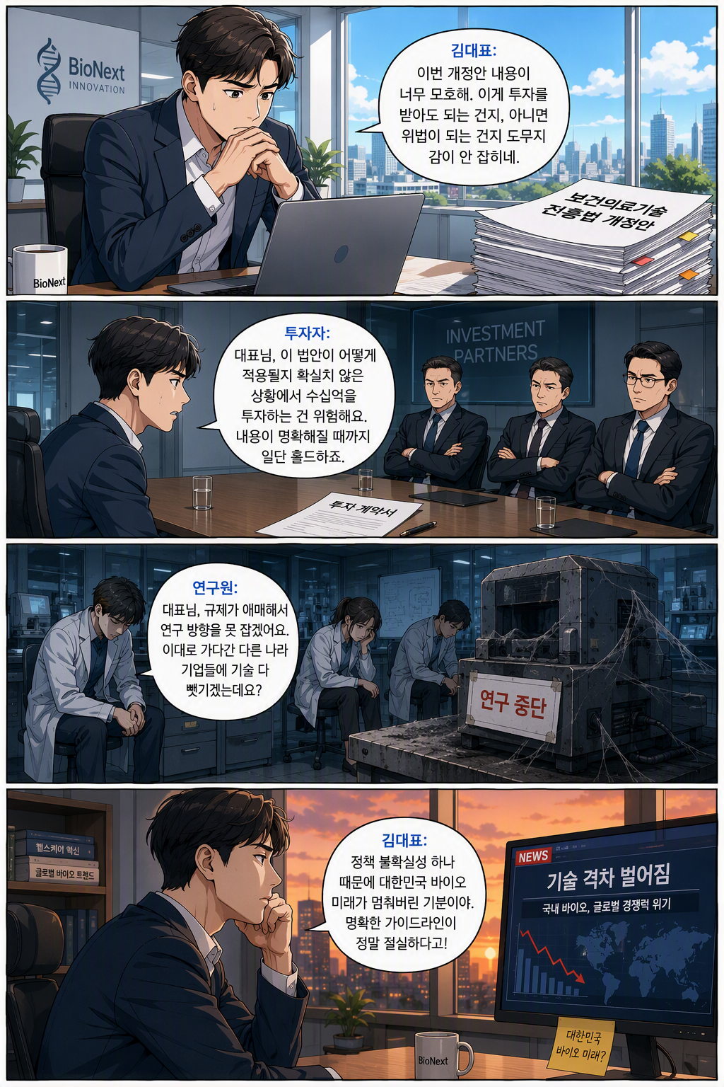 보건의료기술 진흥법 일부개정법률안 웹툰 1