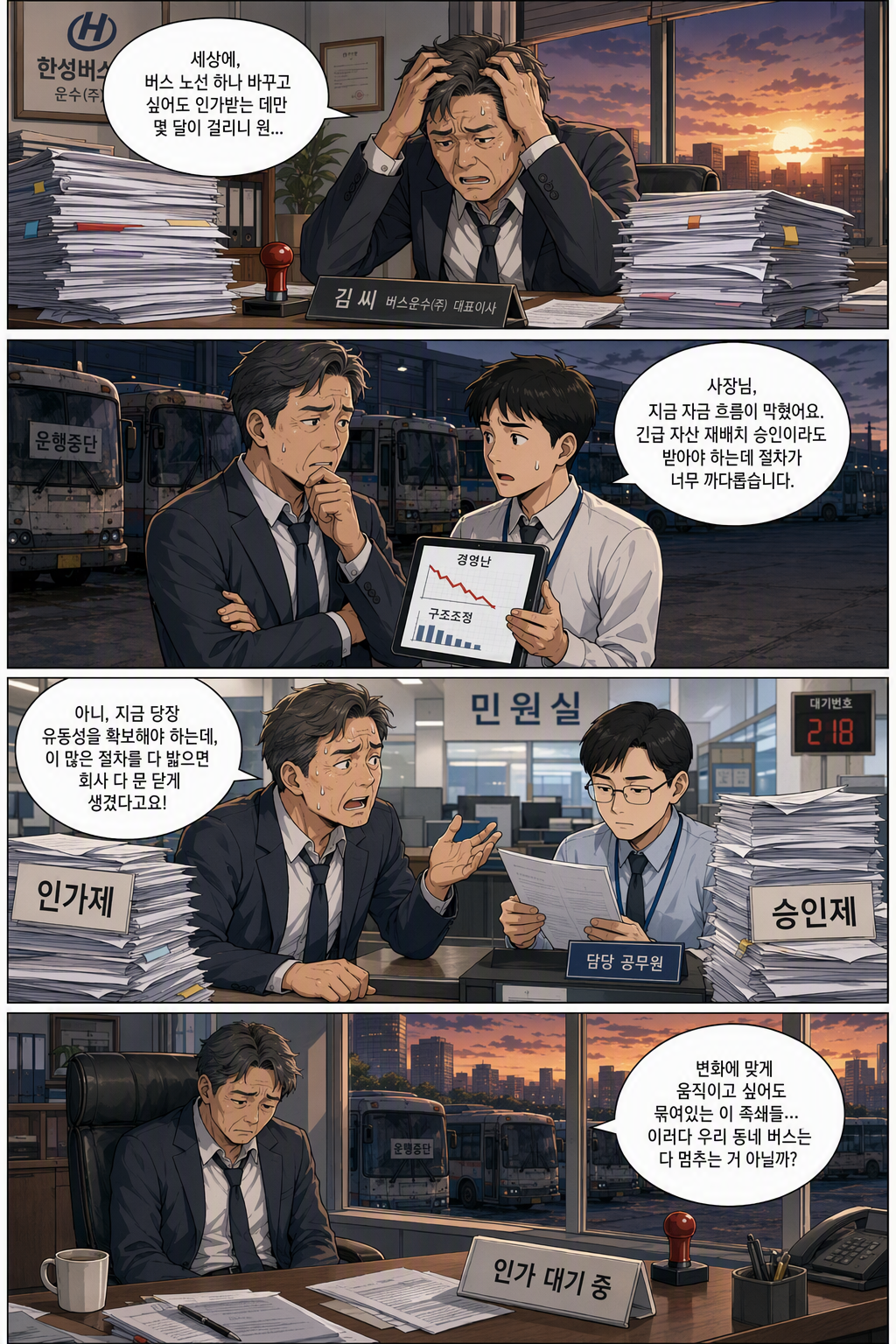 여객자동차 운수사업법 일부개정법률안 웹툰 1