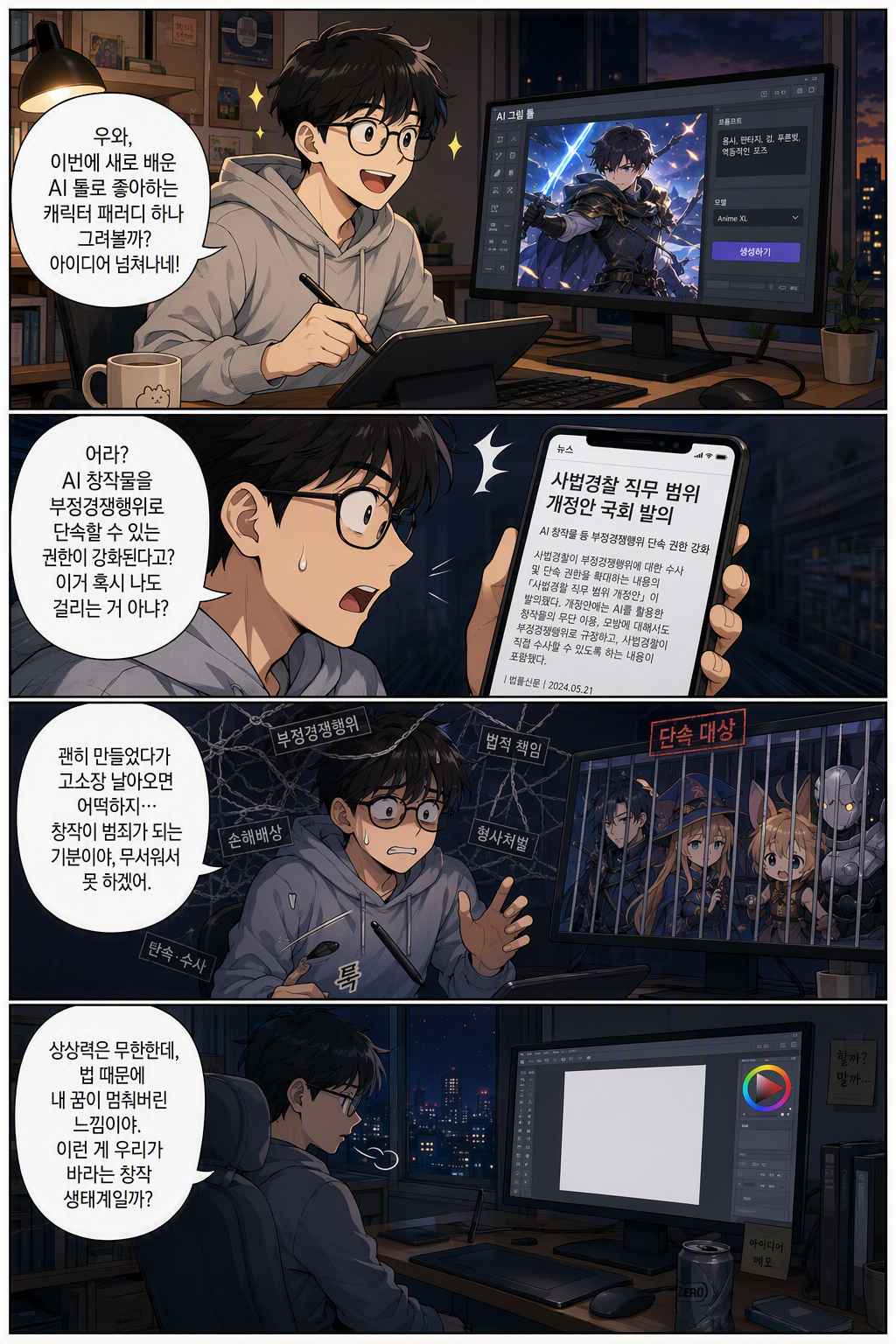 사법경찰관리의 직무를 수행할 자와 그 직무범위에 관한 법률 일부개정법률안 웹툰 1