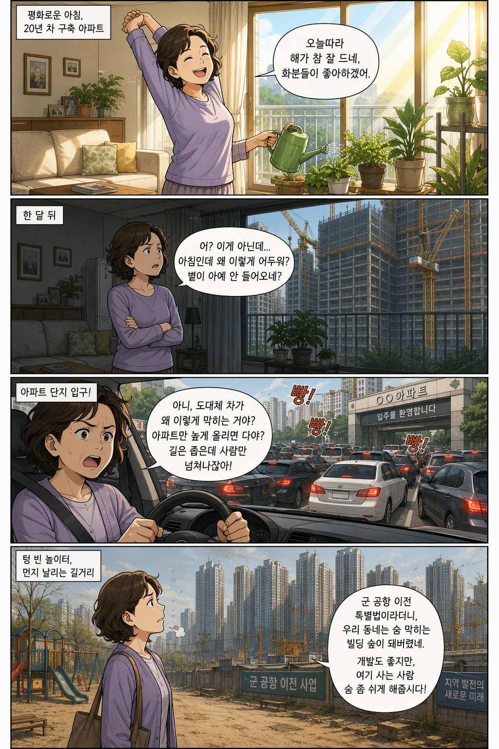 수원 군 공항 이전주변지역 및 종전부지 개발 등에 관한 특별법안 웹툰 1