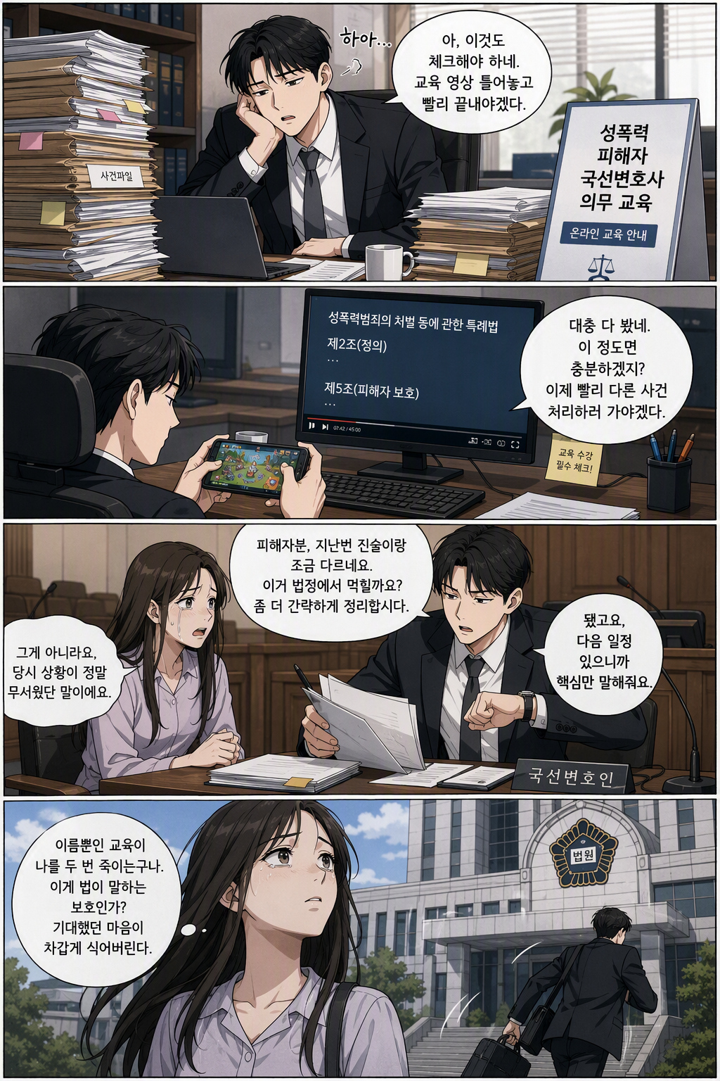 성폭력범죄의 처벌 등에 관한 특례법 일부개정법률안 웹툰 1