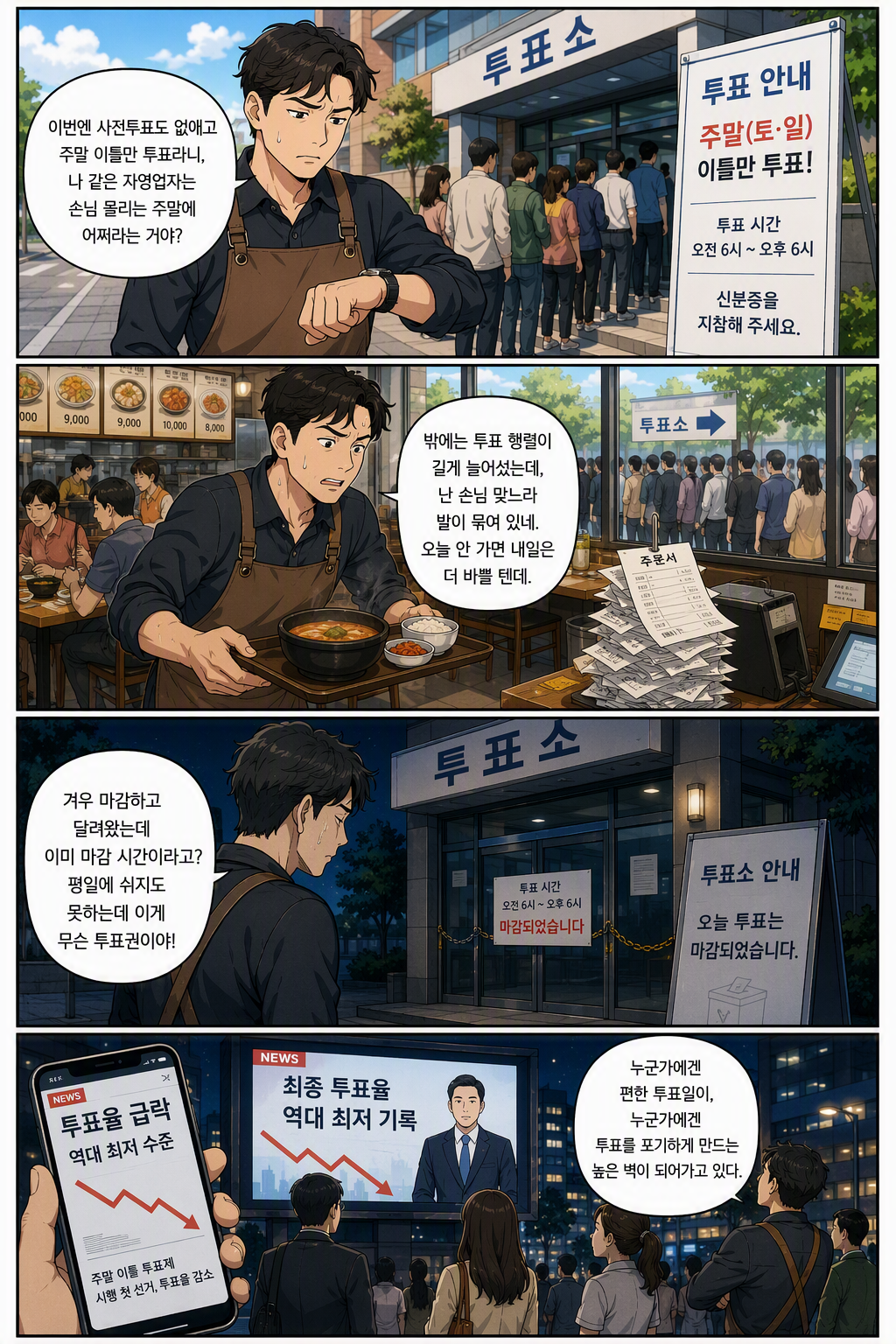 공직선거법 일부개정법률안 웹툰 1