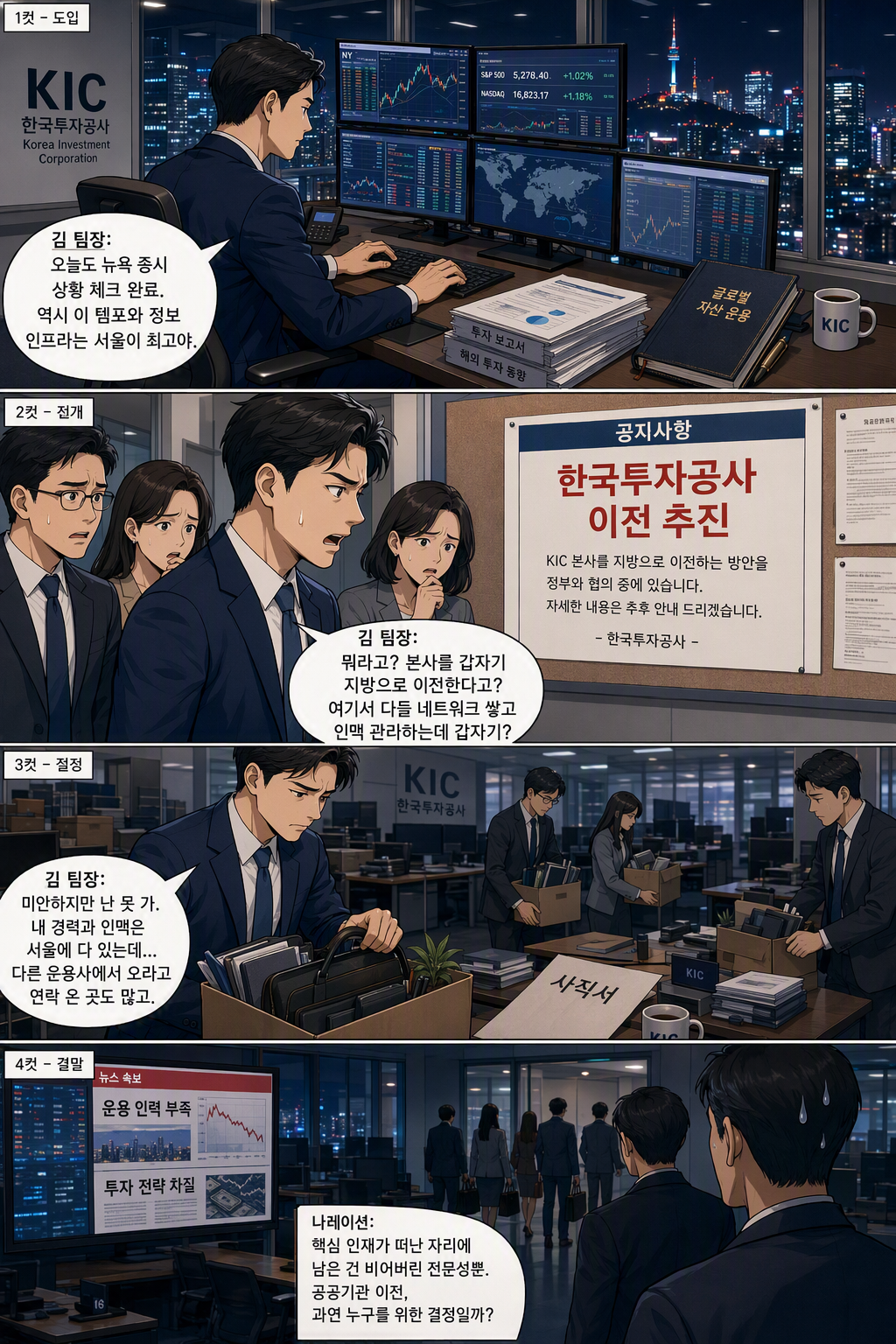 한국투자공사법 일부개정법률안 웹툰 1