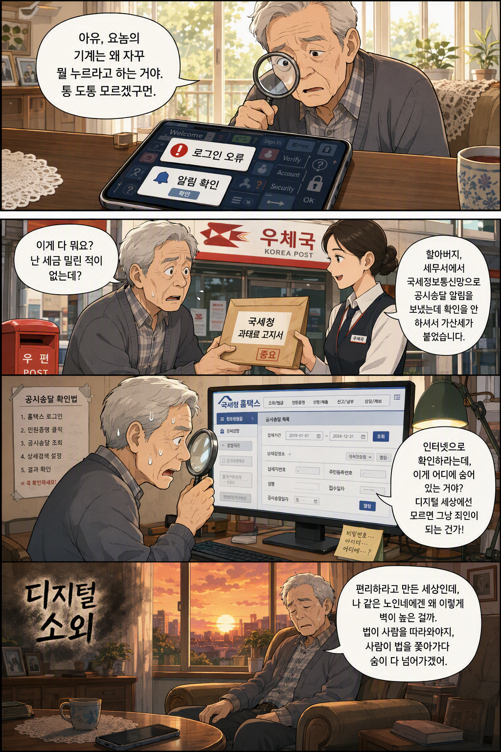 국세기본법 일부개정법률안 웹툰 1