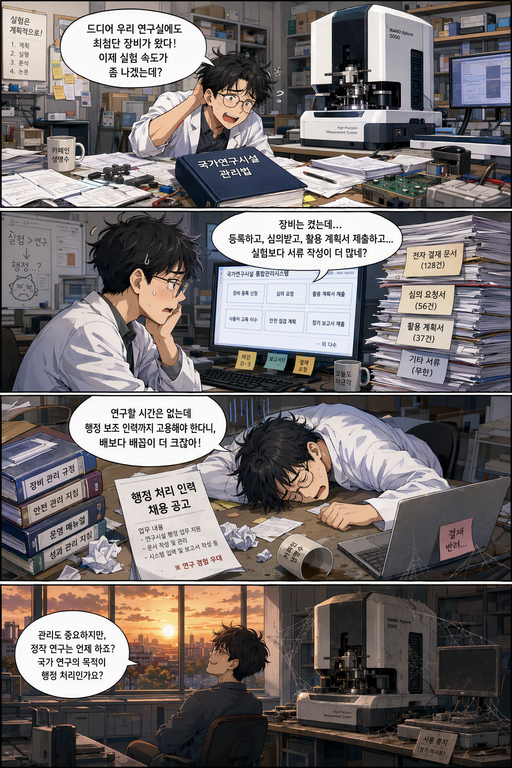 국가연구시설·장비의 관리 및 활용 등에 관한 법률안 웹툰 1