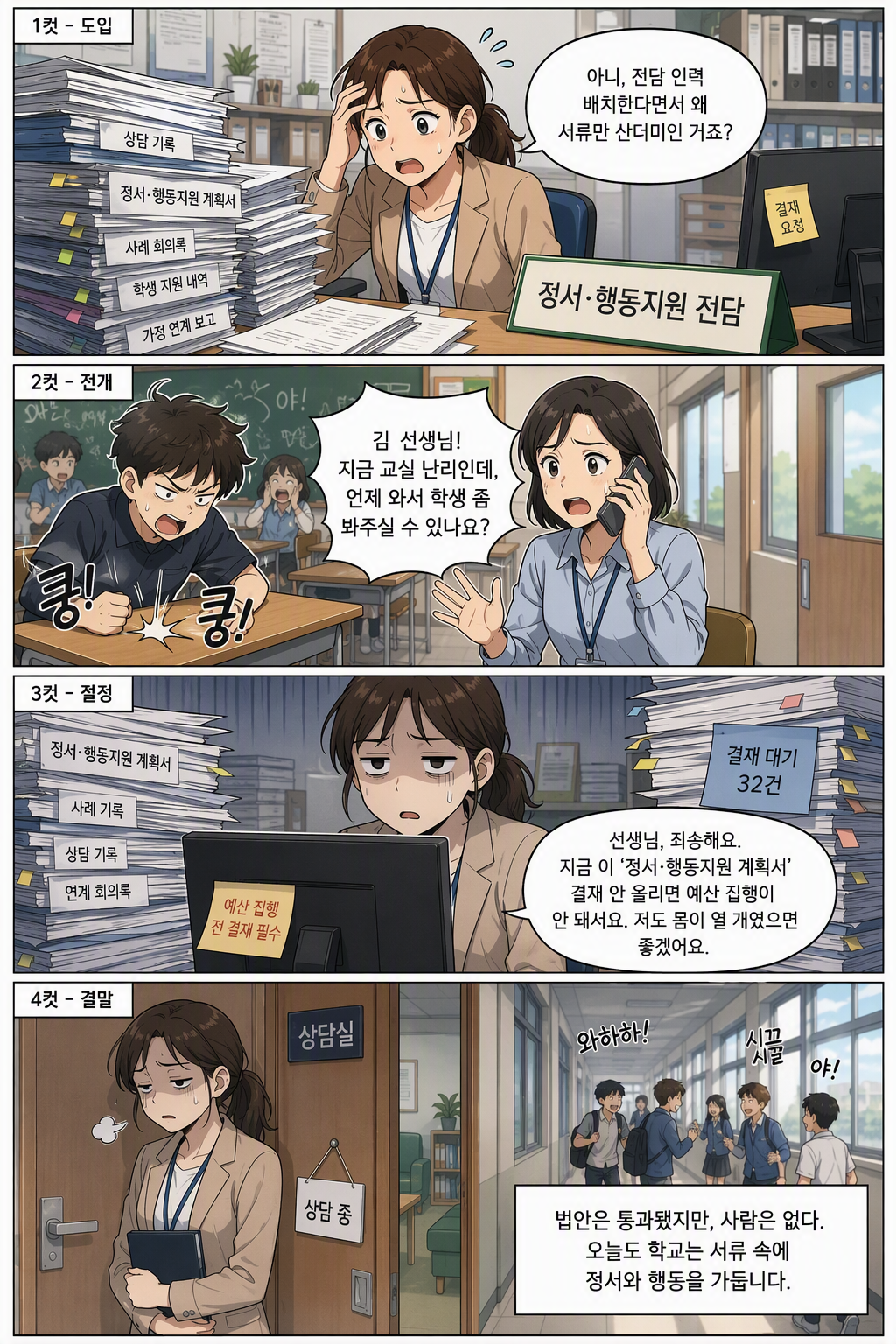 초·중등교육법 일부개정법률안 웹툰 1
