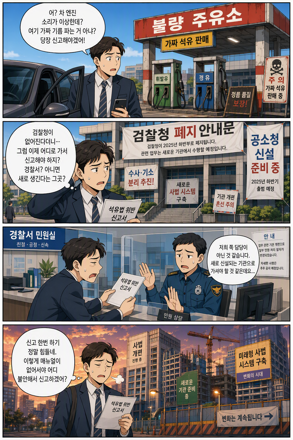 석유 및 석유대체연료 사업법 일부개정법률안 웹툰 1