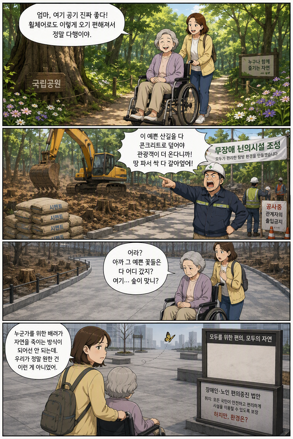 장애인·노인·임산부 등의 편의증진 보장에 관한 법률 일부개정법률안 웹툰 1