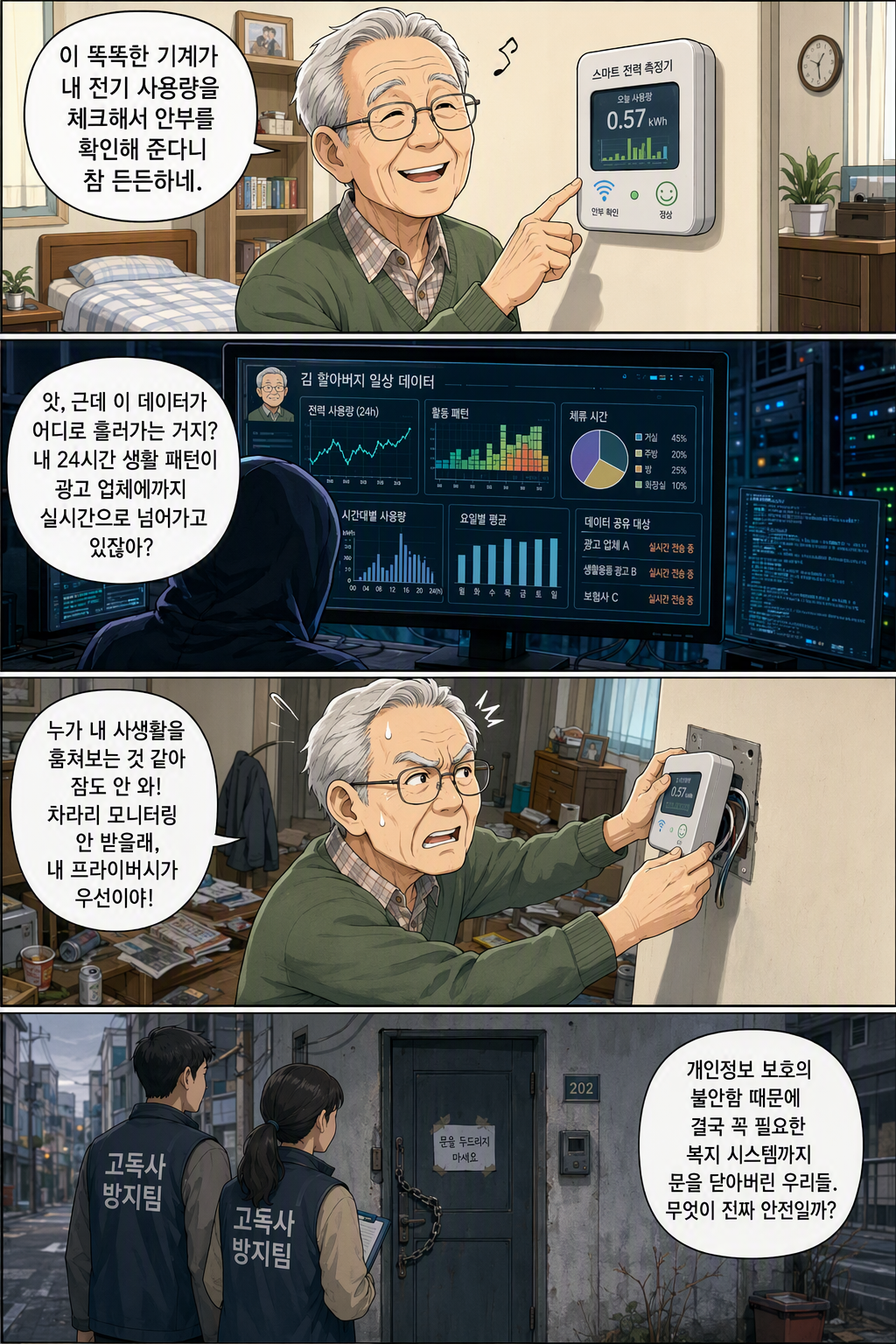 고독사 예방 및 관리에 관한 법률 일부개정법률안 웹툰 1