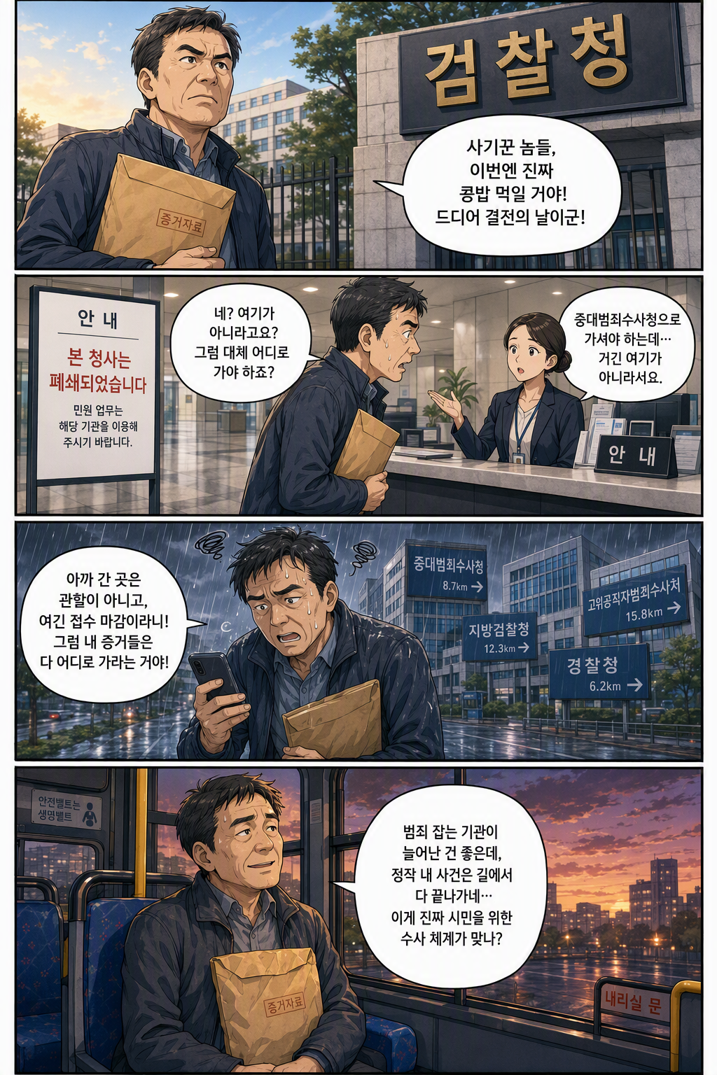 중대범죄수사청 조직 및 운영에 관한 법률 일부개정법률안 웹툰 1