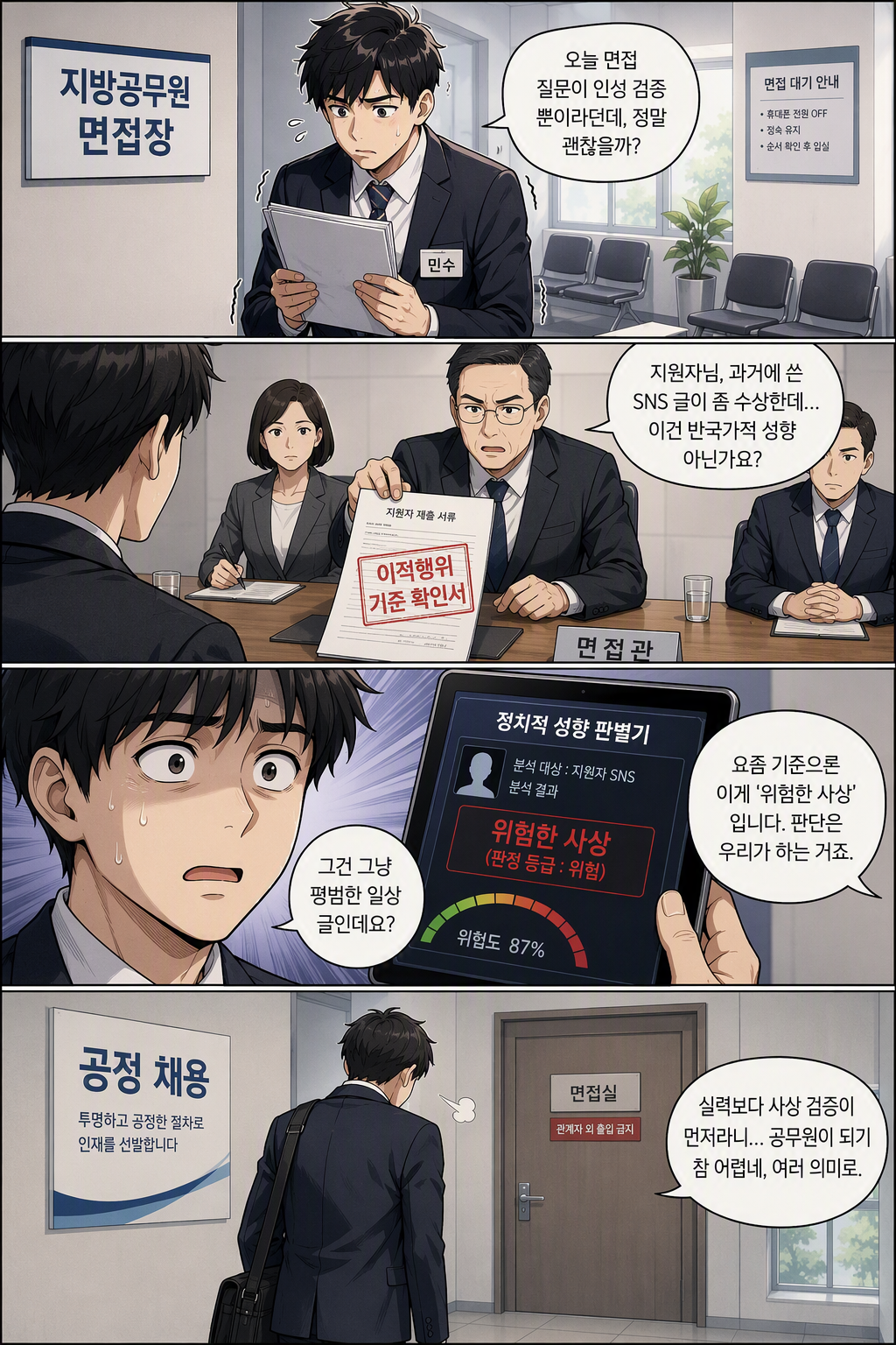 지방공무원법 일부개정법률안 웹툰 1