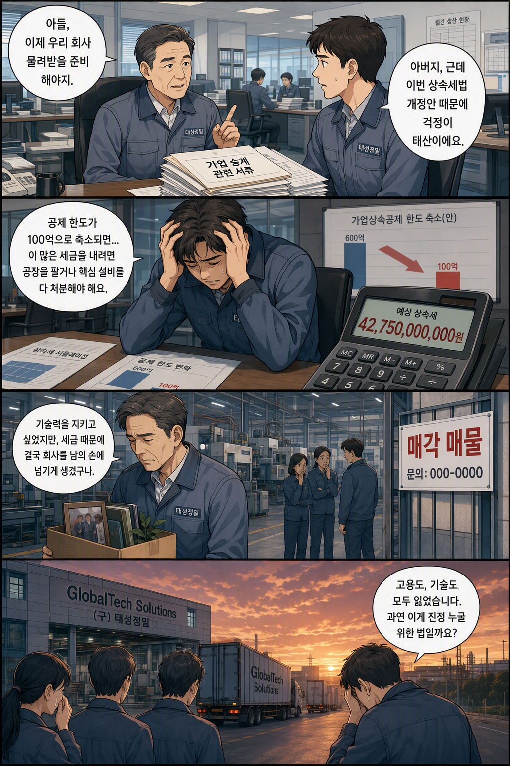 상속세 및 증여세법 일부개정법률안 웹툰 1