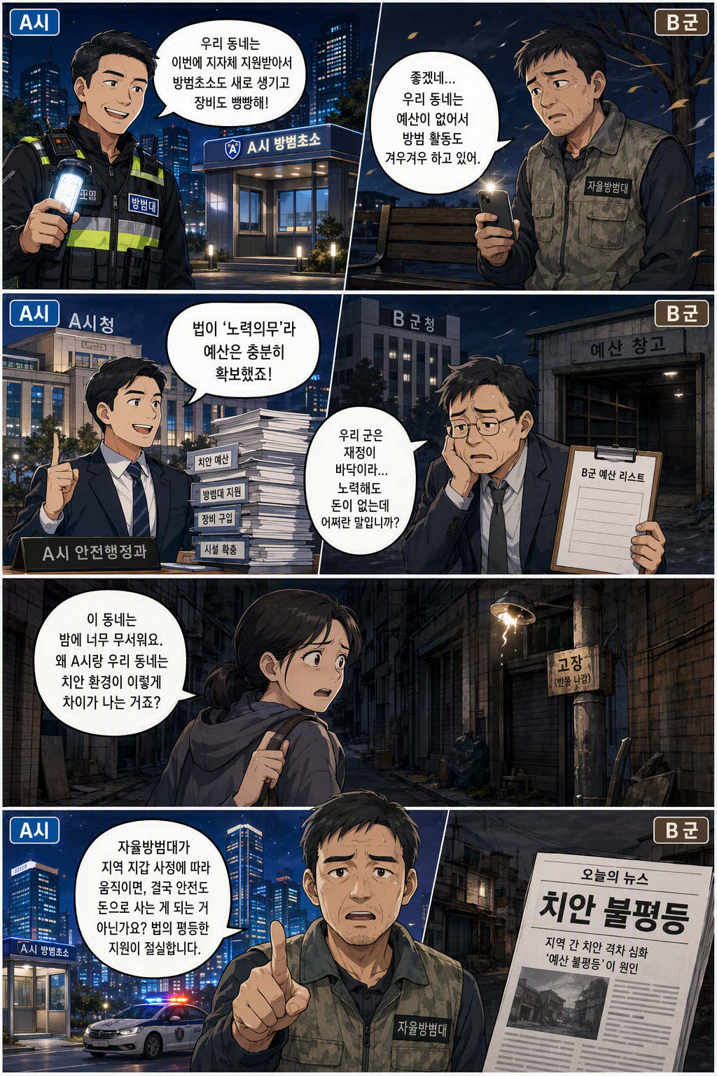 자율방범대 설치 및 운영에 관한 법률 일부개정법률안 웹툰 1