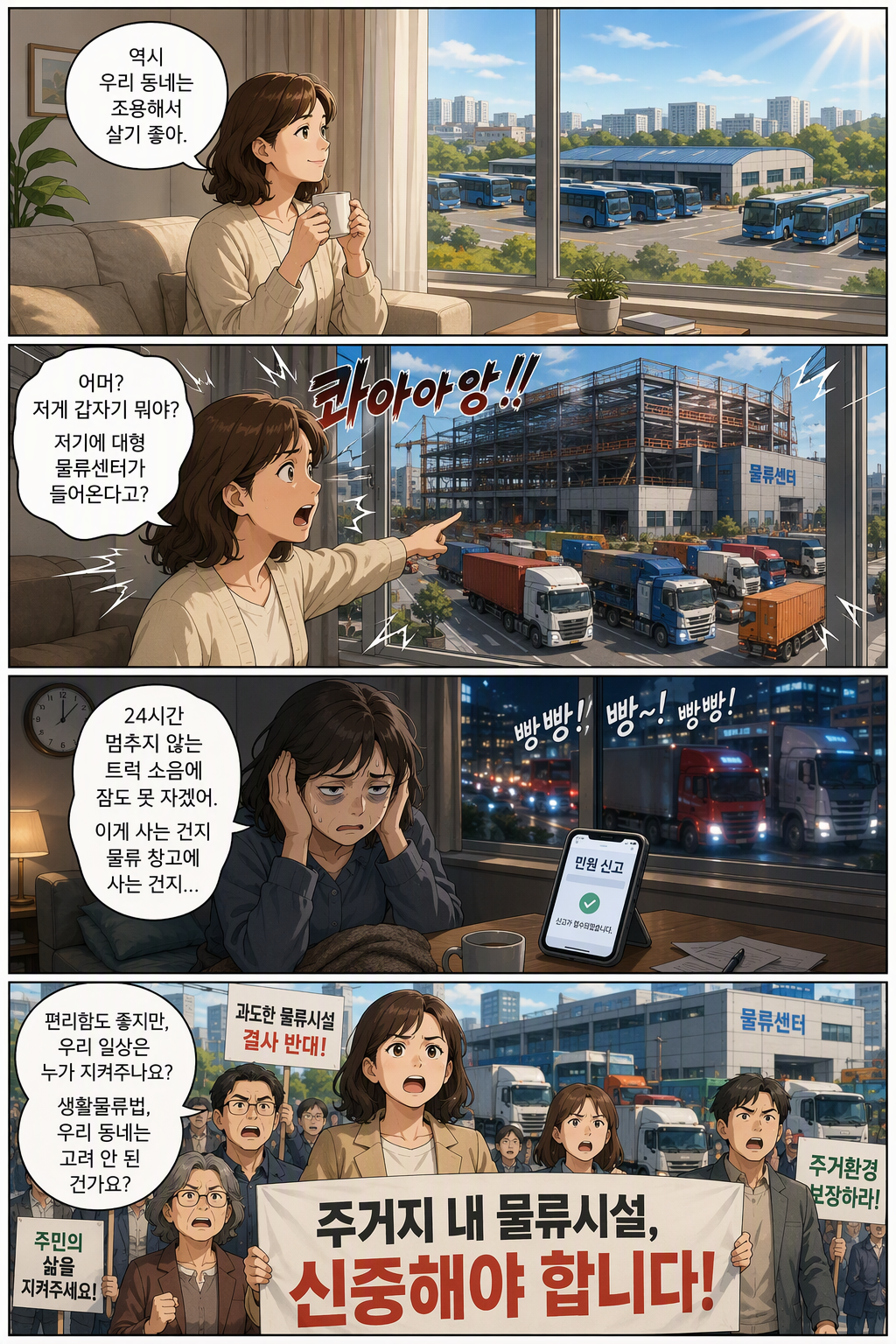 생활물류서비스산업발전법 일부개정법률안 웹툰 1