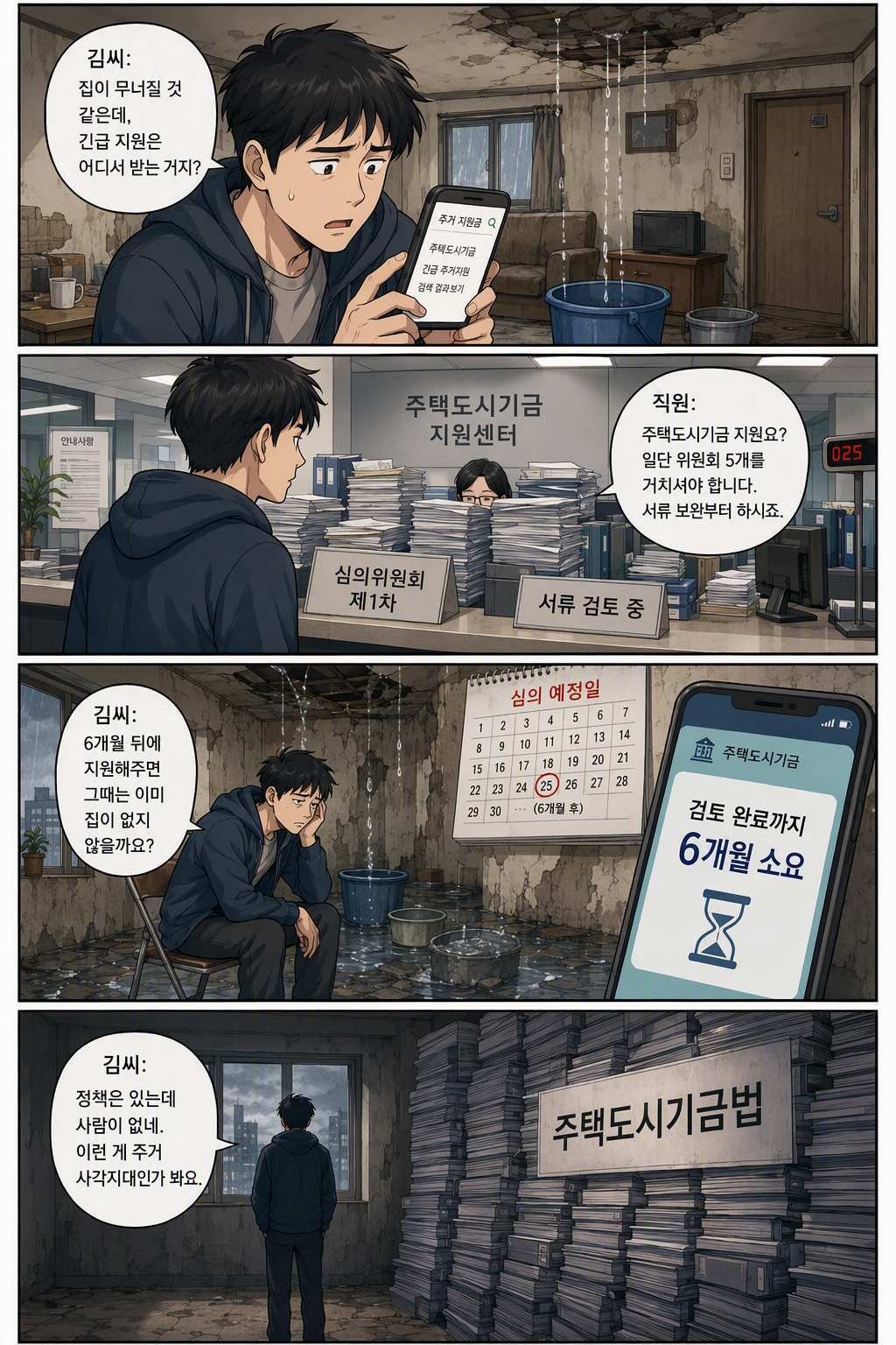 주택도시기금법 일부개정법률안 웹툰 1