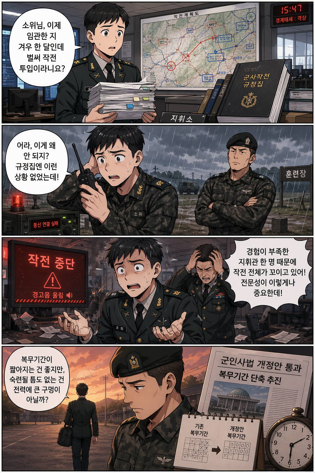 군인사법 일부개정법률안 웹툰 1