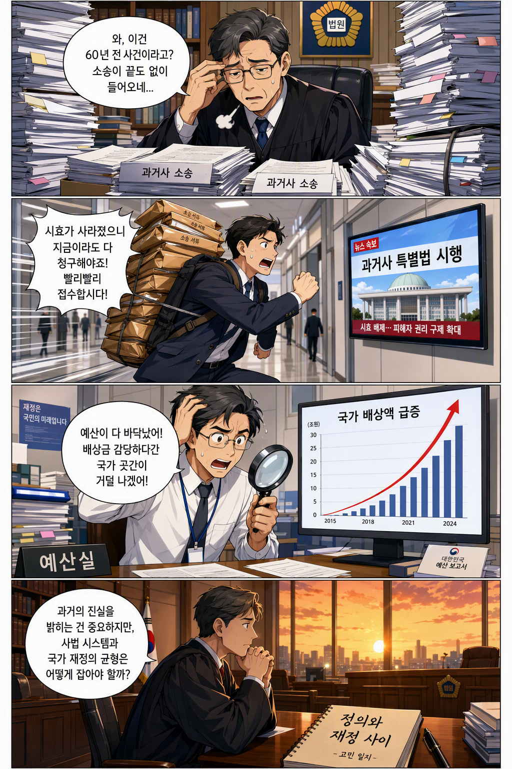 반인권적 국가범죄 및 과거사 사건의 시효 등에 관한 특례법안 웹툰 1