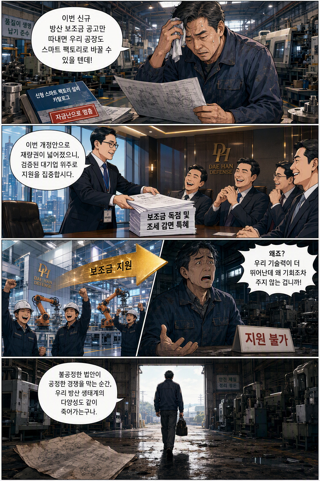 방위산업 발전 및 지원에 관한 법률 일부개정법률안 웹툰 1