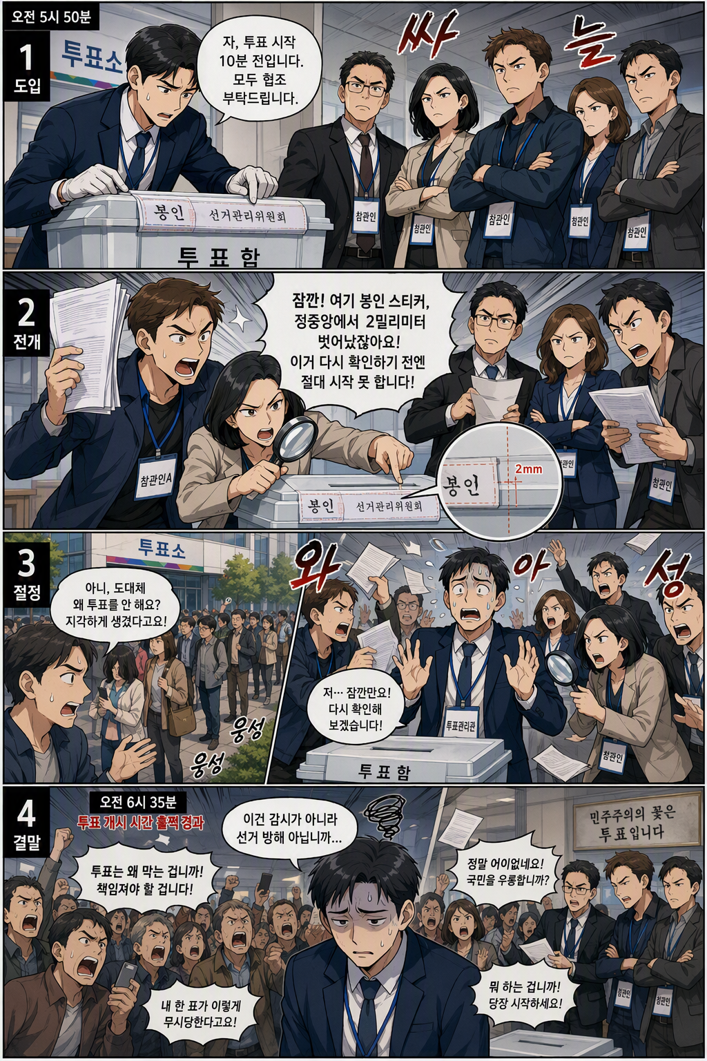 공직선거법 일부개정법률안 웹툰 1