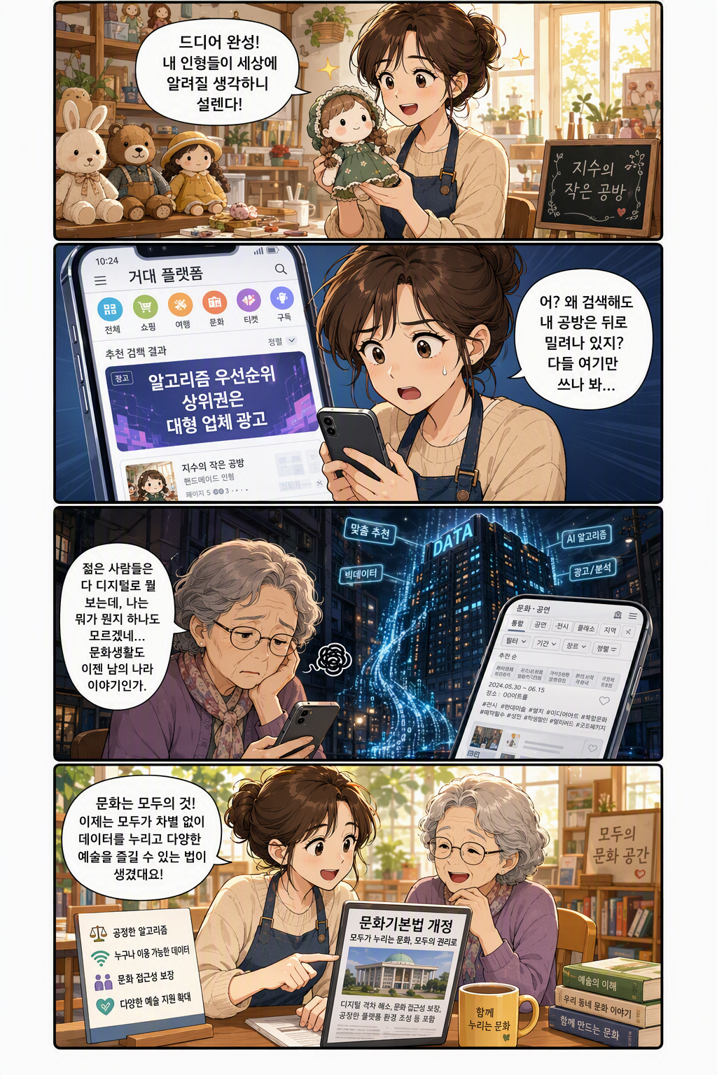 문화기본법 일부개정법률안 웹툰 1