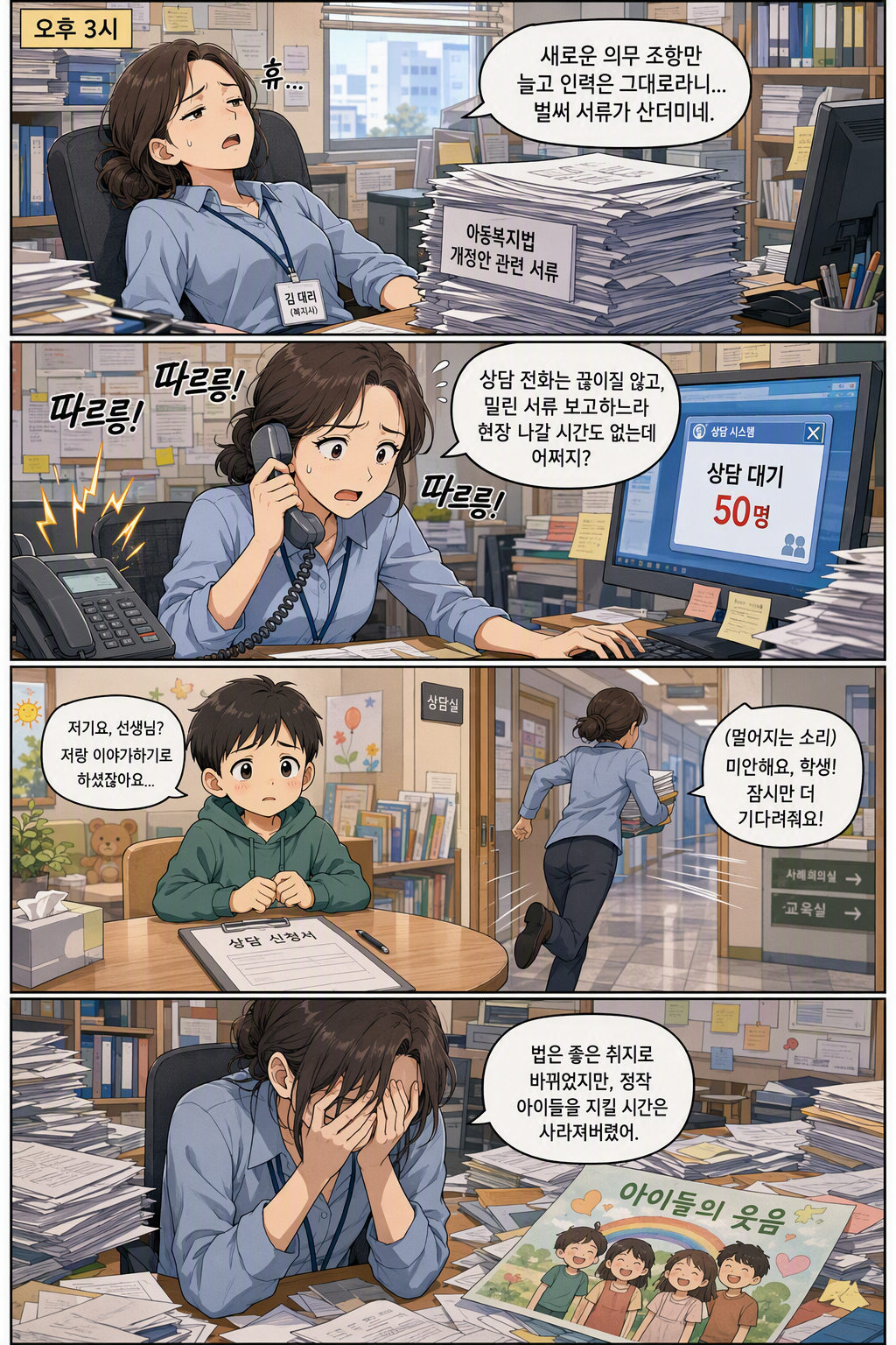 아동복지법 일부개정법률안 웹툰 1