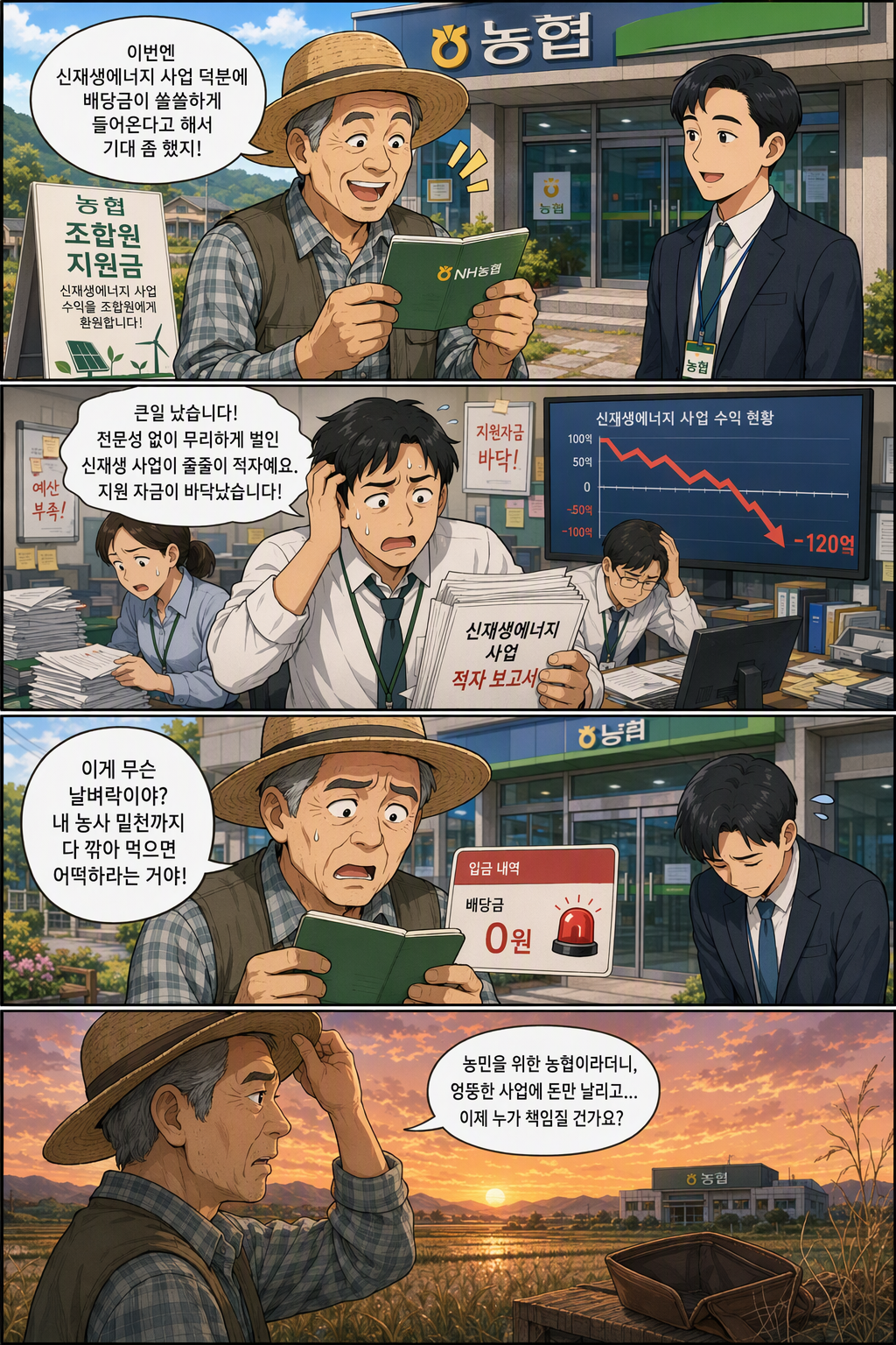 농업협동조합법 일부개정법률안 웹툰 1