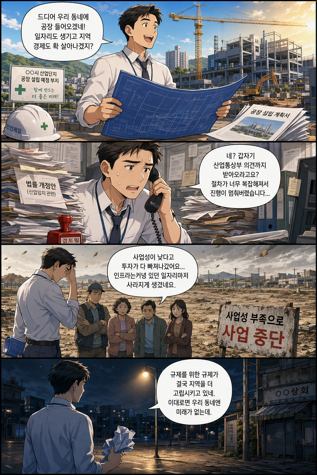 산업집적활성화 및 공장설립에 관한 법률 일부개정법률안 웹툰 1