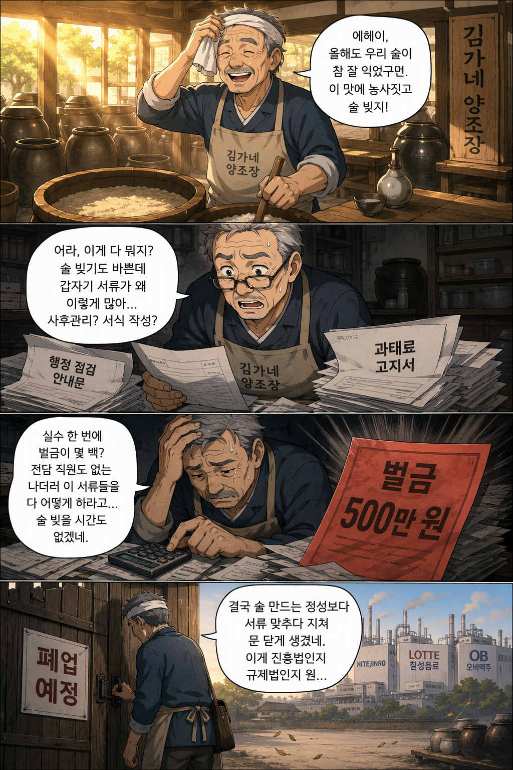 전통주 등의 산업진흥에 관한 법률 일부개정법률안 웹툰 1