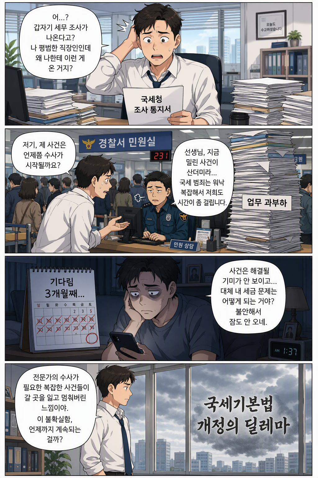 국세기본법 일부개정법률안 웹툰 1