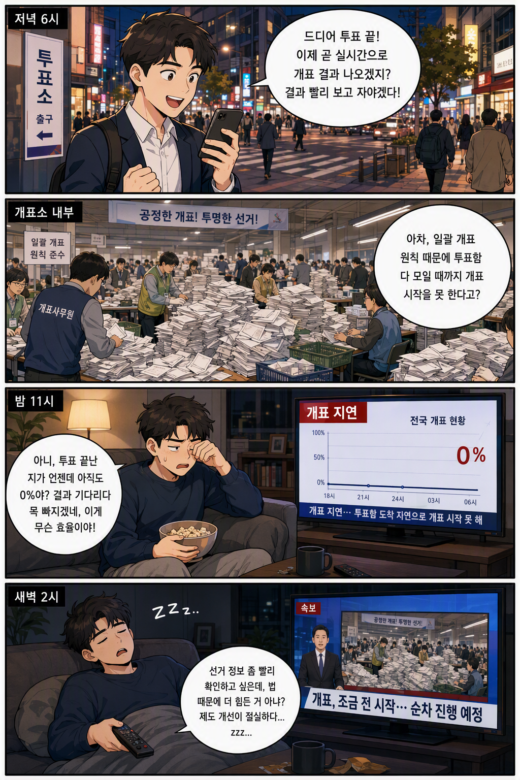 공직선거법 일부개정법률안 웹툰 1