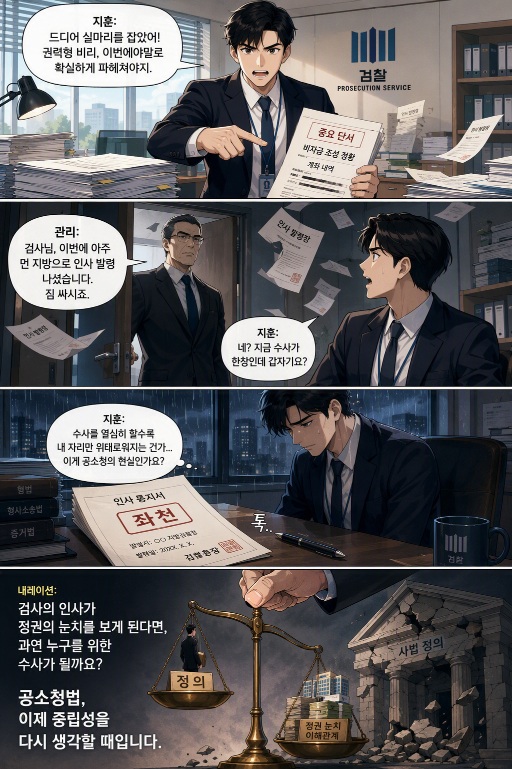공소청법 일부개정법률안 웹툰 1