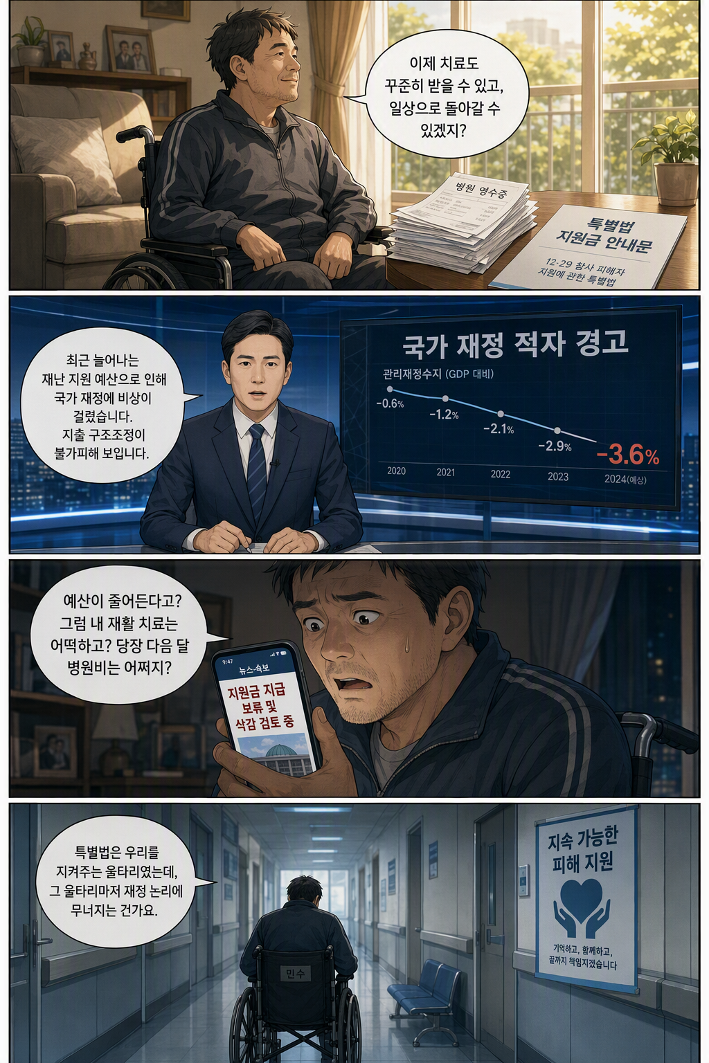 12·29여객기참사 피해구제 및 지원 등을 위한 특별법 일부개정법률안 웹툰 1