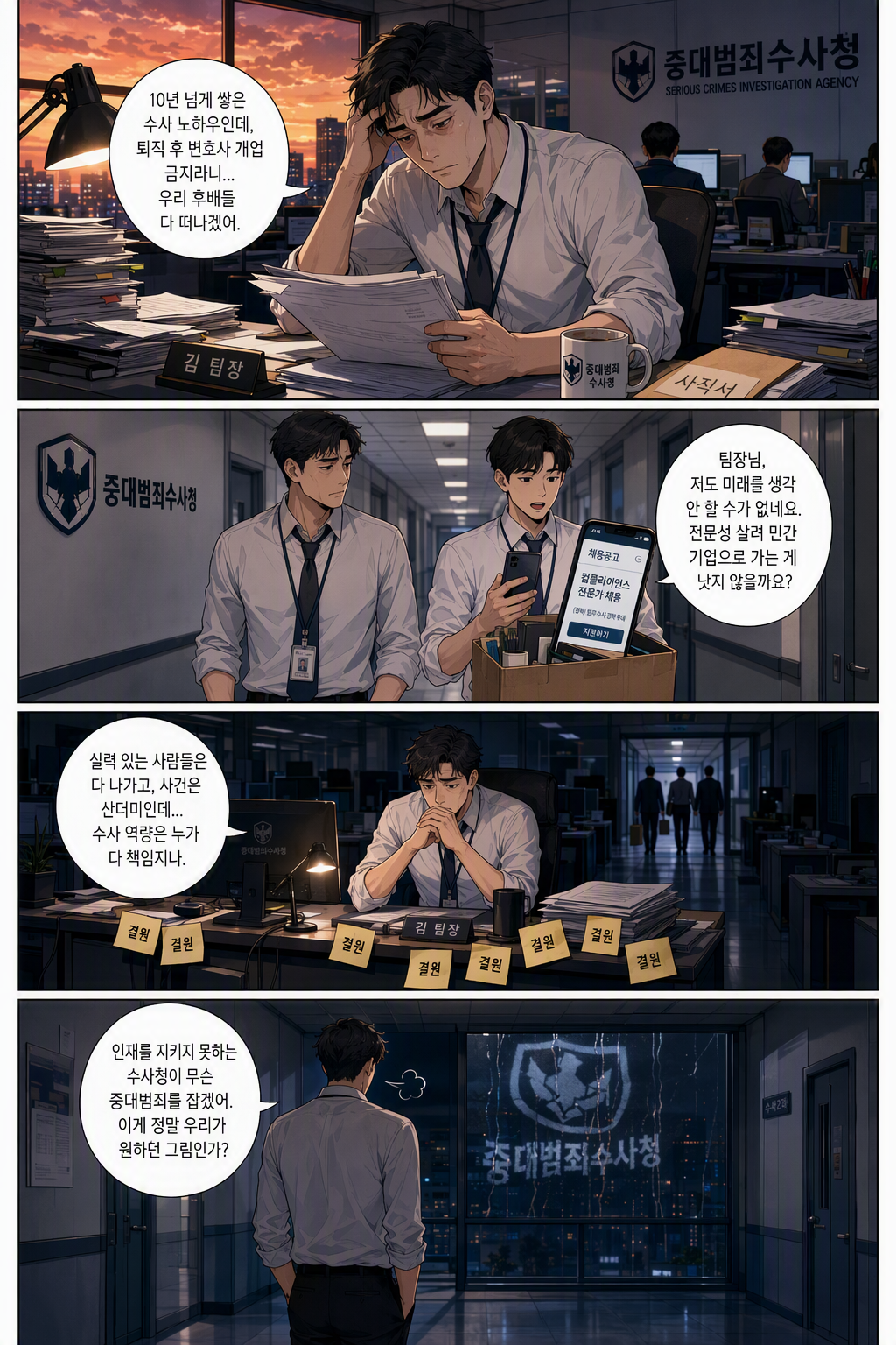 중대범죄수사청 조직 및 운영에 관한 법률 일부개정법률안 웹툰 1