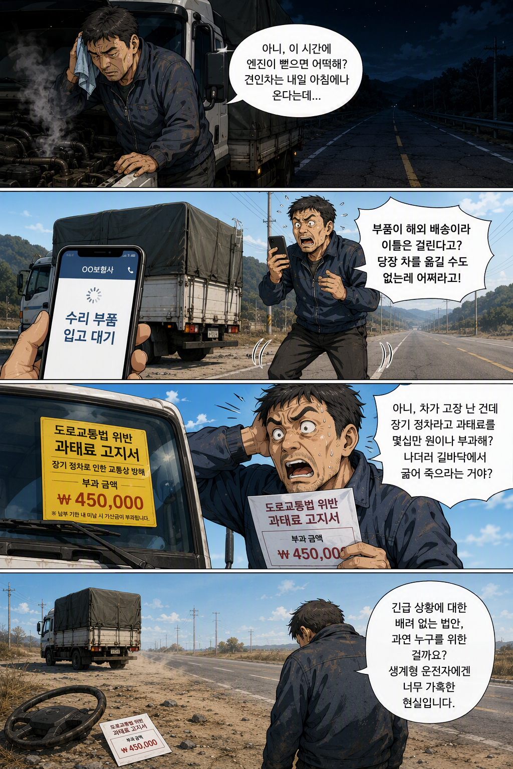 도로교통법 일부개정법률안 웹툰 1