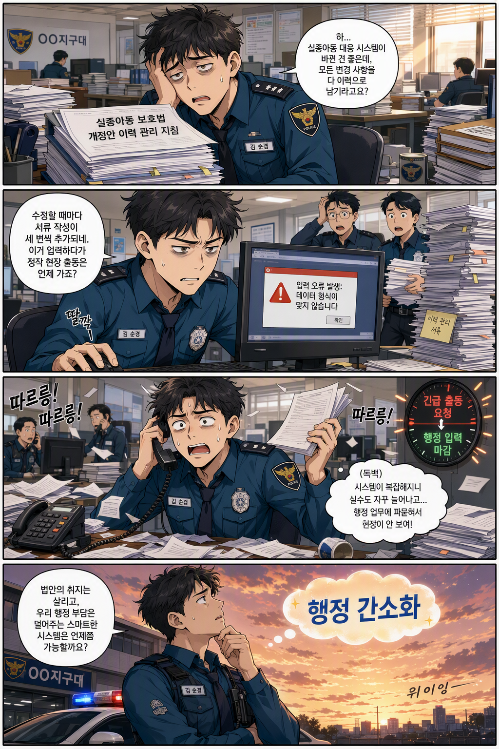 실종아동등의 보호 및 지원에 관한 법률 일부개정법률안 웹툰 1